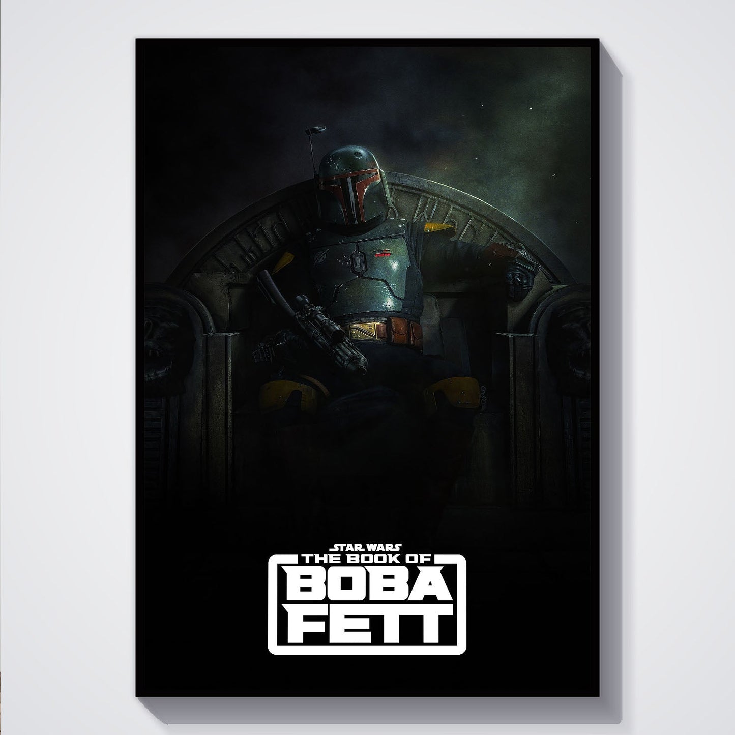 Flex Designs Poster The Book of Boba Fett 5 x 7" Home Goods - TV Show 2021 TV Show Poster