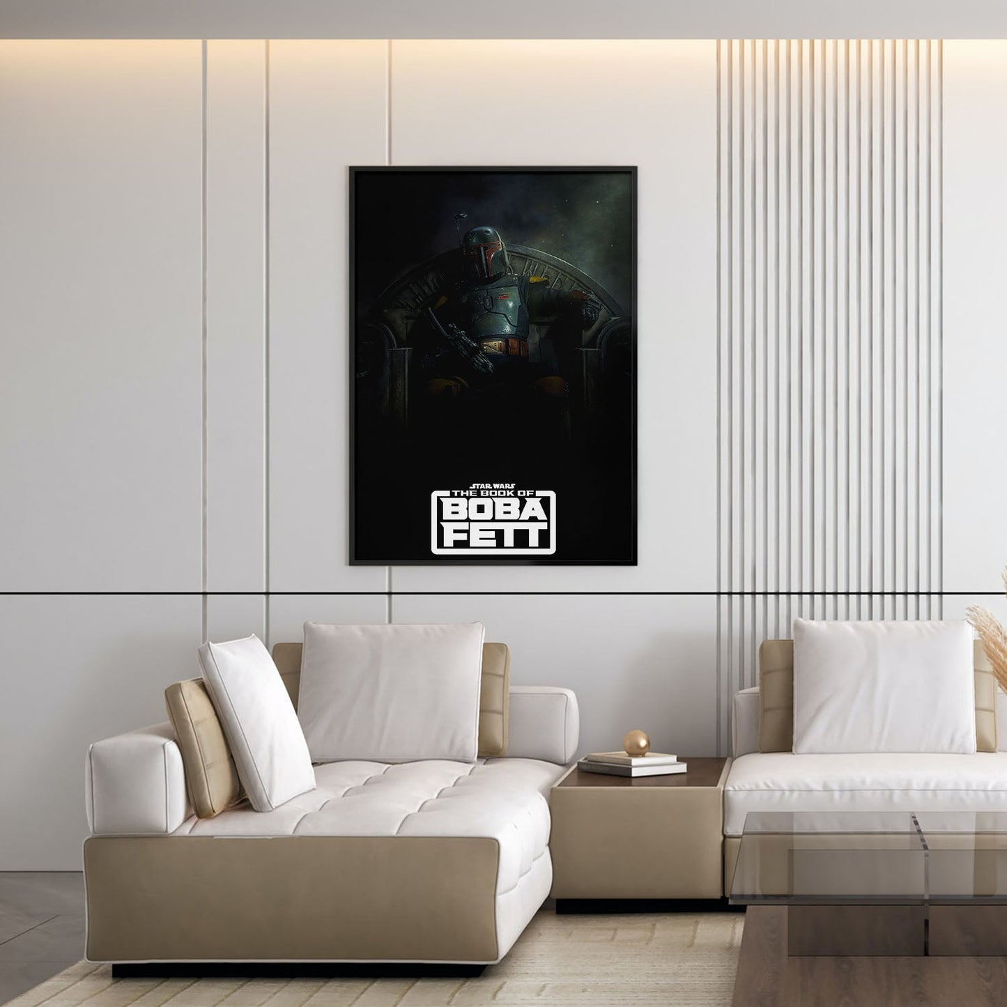 Flex Designs Poster The Book of Boba Fett 5 x 7" Home Goods - TV Show 2021 TV Show Poster