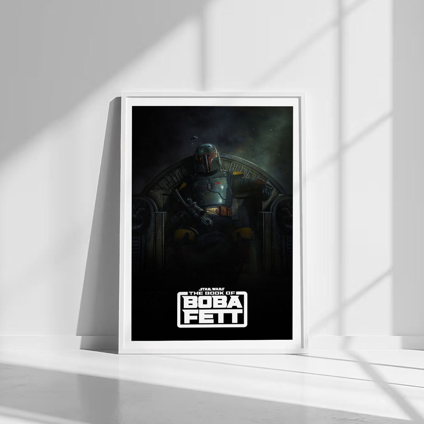 Flex Designs Poster The Book of Boba Fett 8 x 10" Home Goods - TV Show 2021 TV Show Poster
