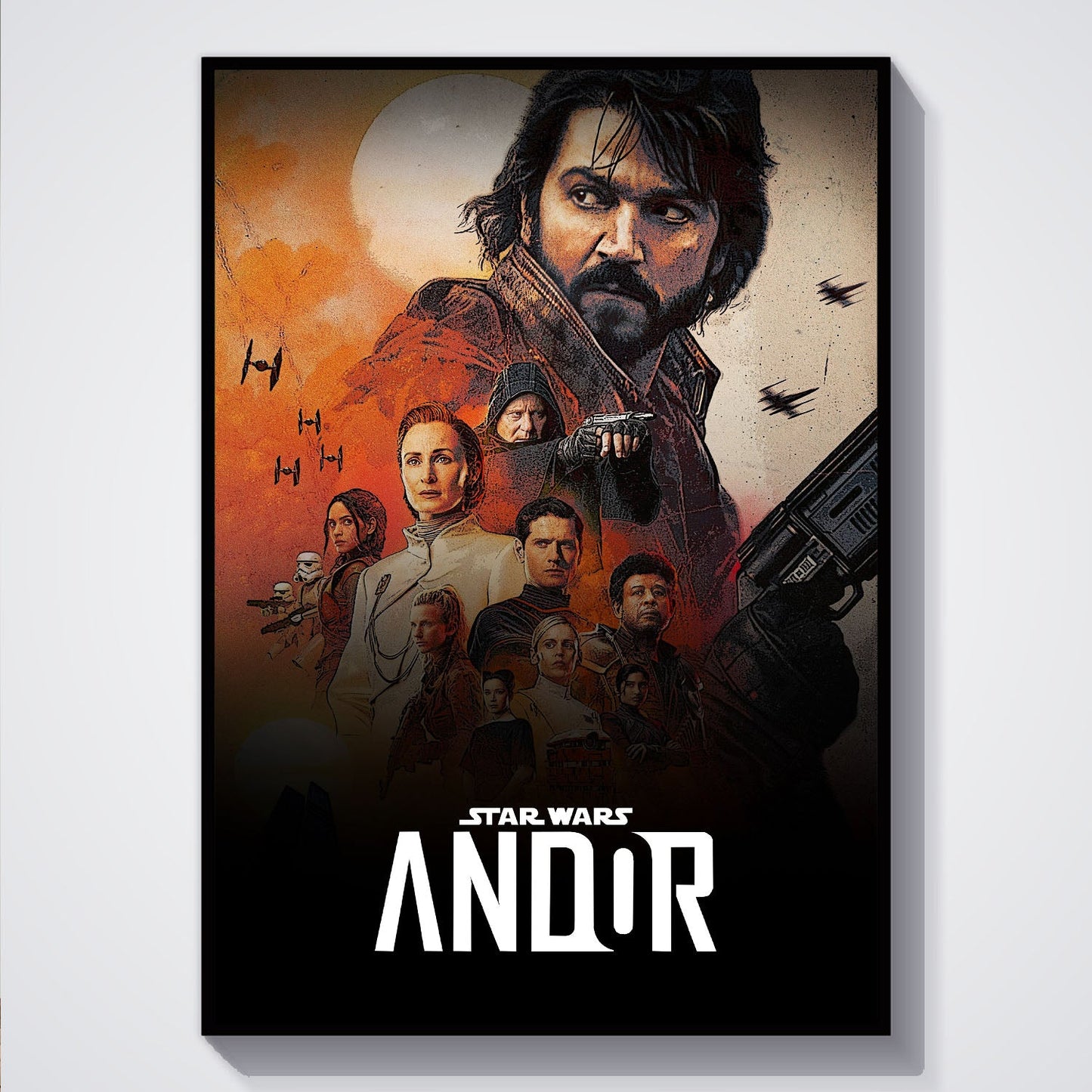 Flex Designs Poster Star Wars Andor 5 x 7" Home Goods - TV Show 2022 TV Show Poster