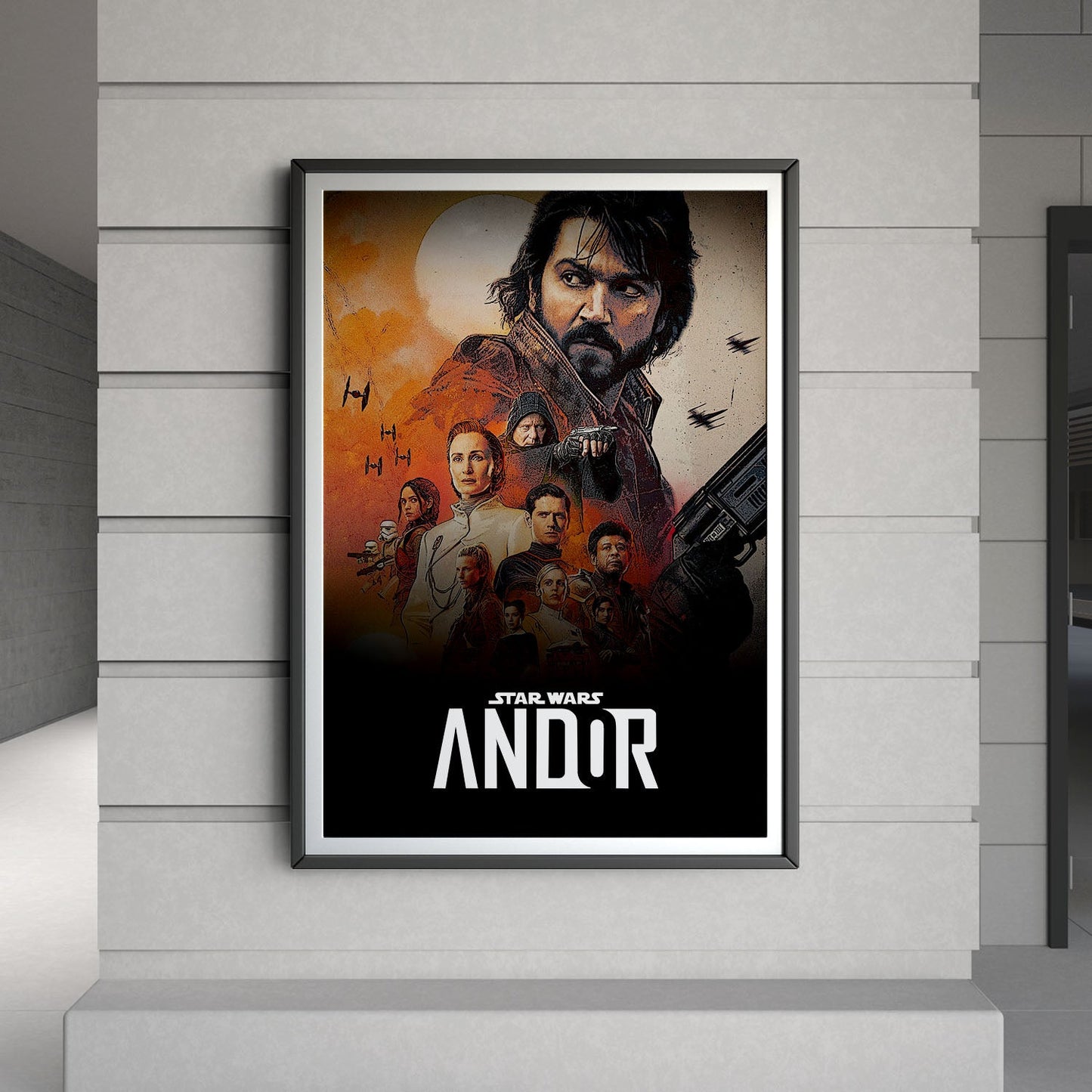 Flex Designs Poster Star Wars Andor 8 x 10" Home Goods - TV Show 2022 TV Show Poster