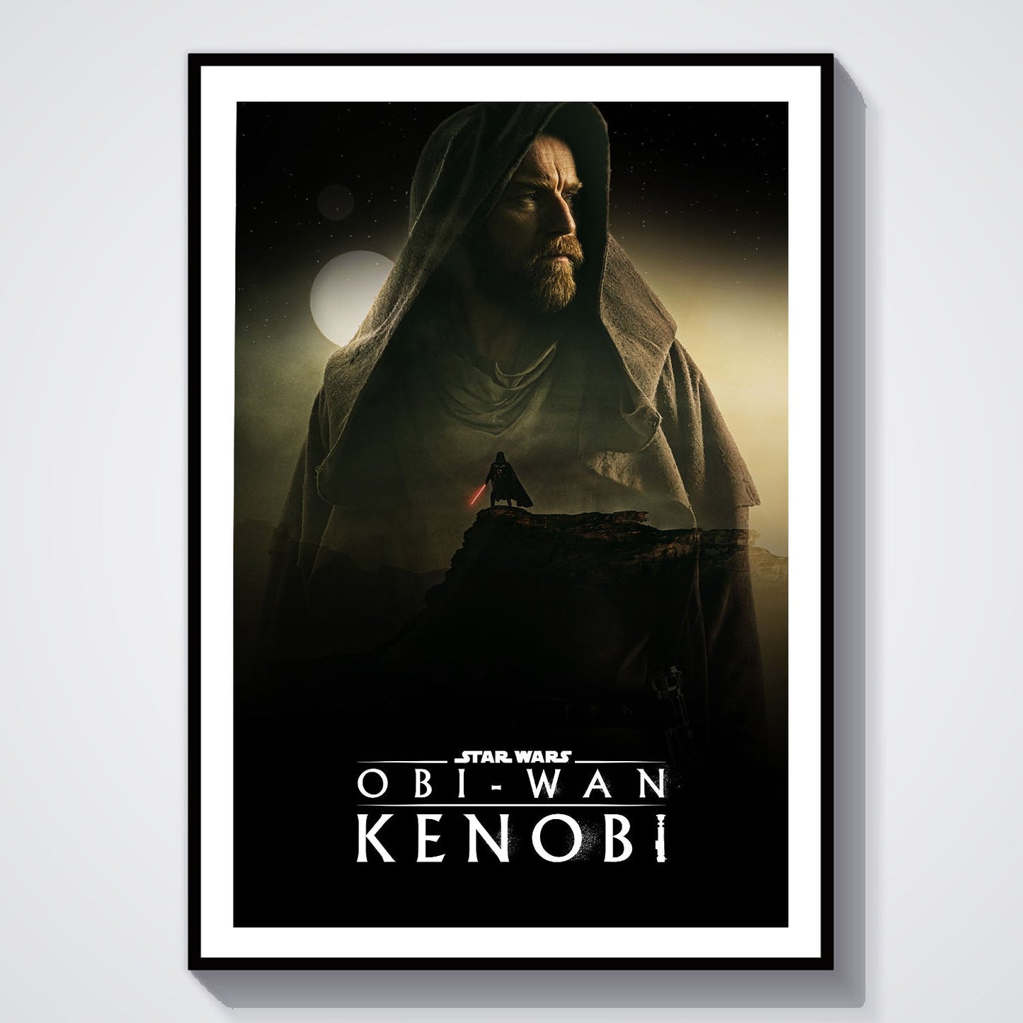 Flex Designs Poster Star Wars Obi-Wan Kenobi 8 x 10" Home Goods - TV Show 2022 TV Show Poster