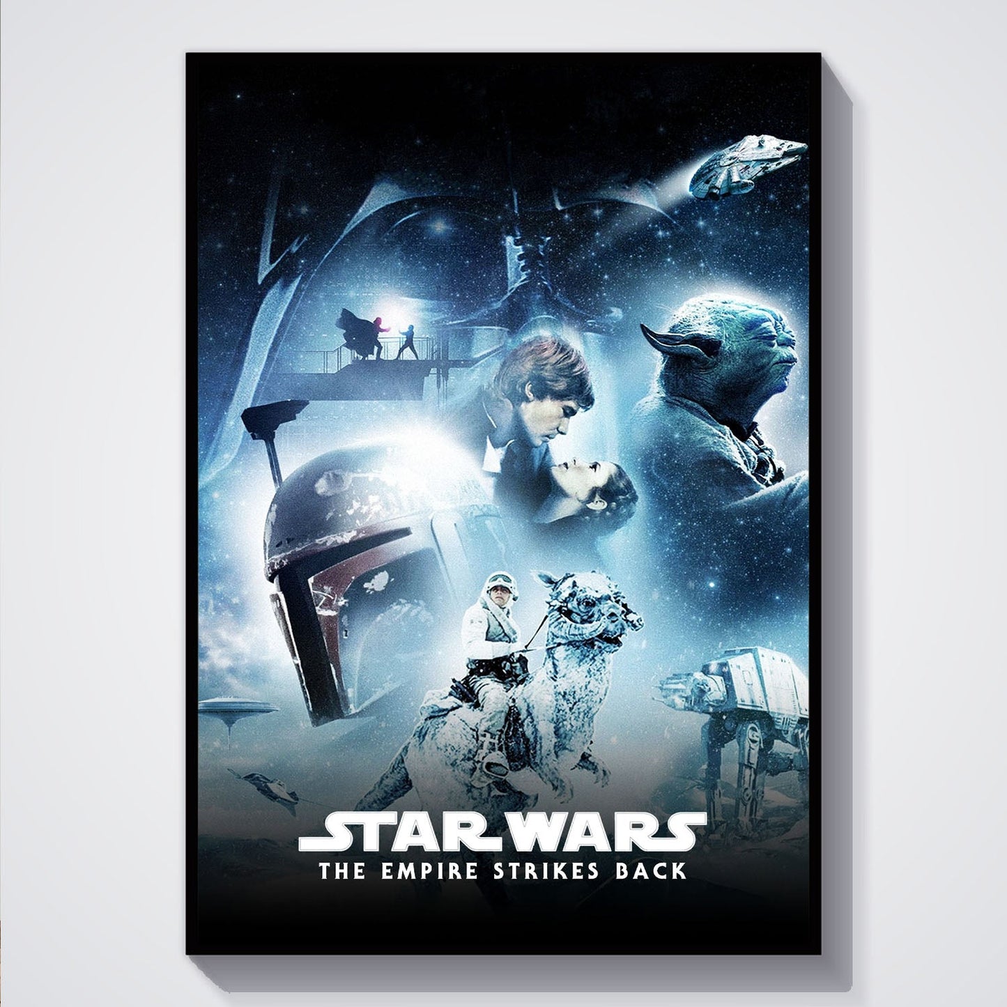Flex Designs Poster Star Wars Episode V - The Empire Strikes Back Classic 5 x 7" Home Goods - Movie 1980 Movie Poster