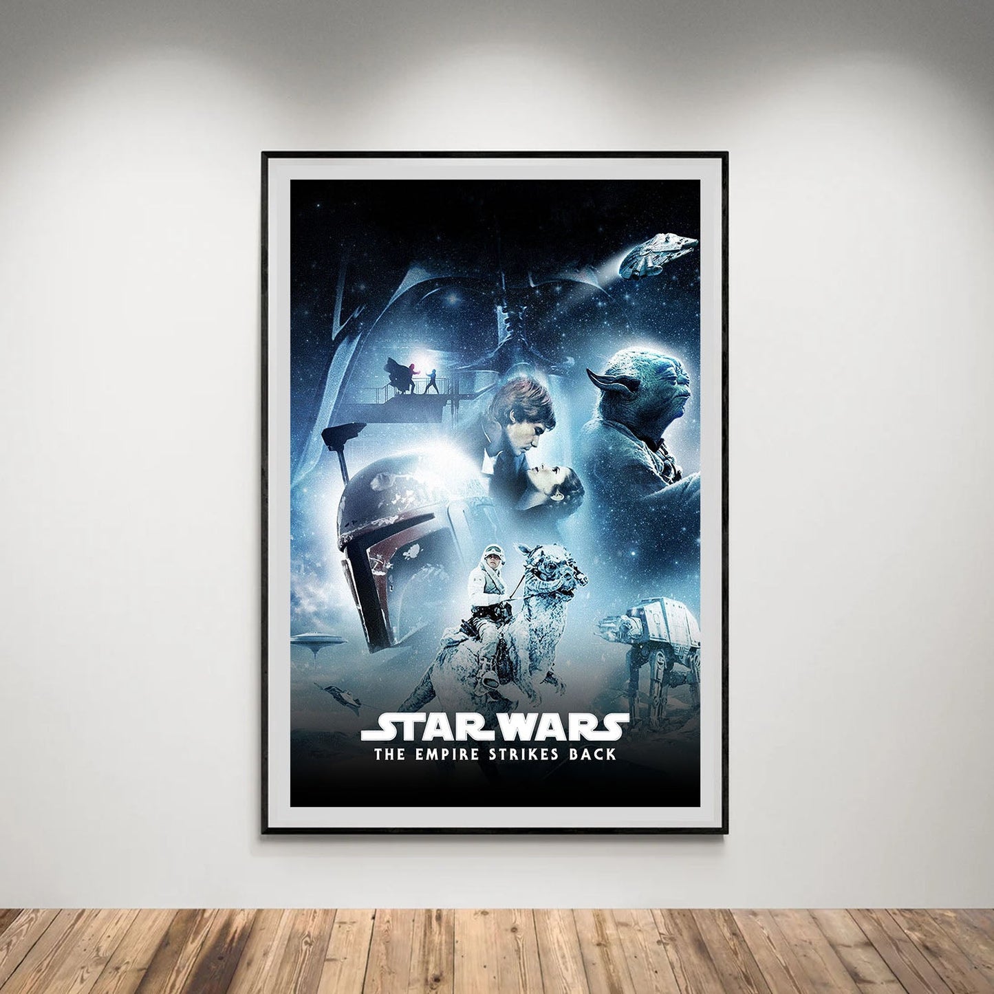 Flex Designs Poster Star Wars Episode V - The Empire Strikes Back Classic 5 x 7" Home Goods - Movie 1980 Movie Poster
