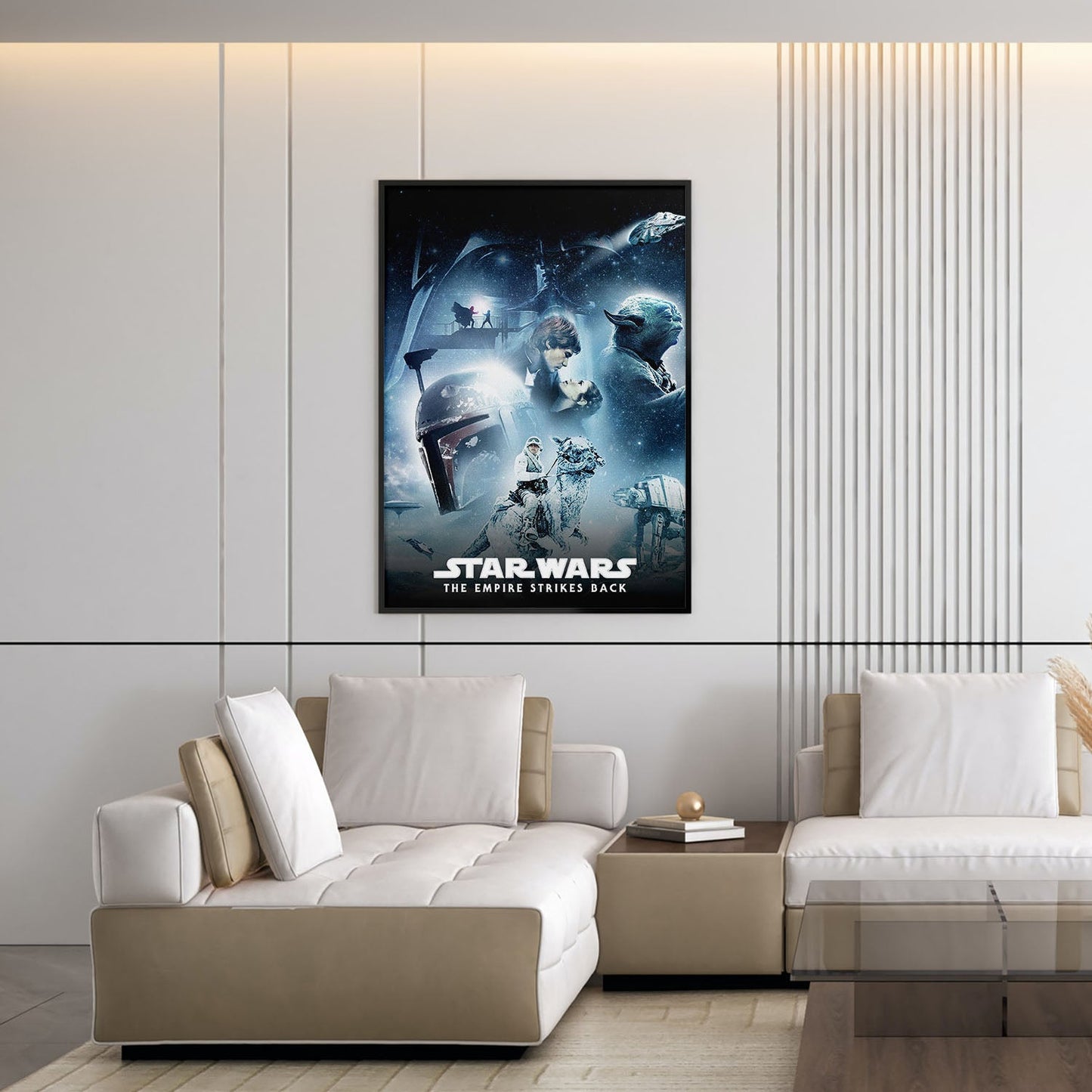 Flex Designs Poster Star Wars Episode V - The Empire Strikes Back Classic 5 x 7" Home Goods - Movie 1980 Movie Poster