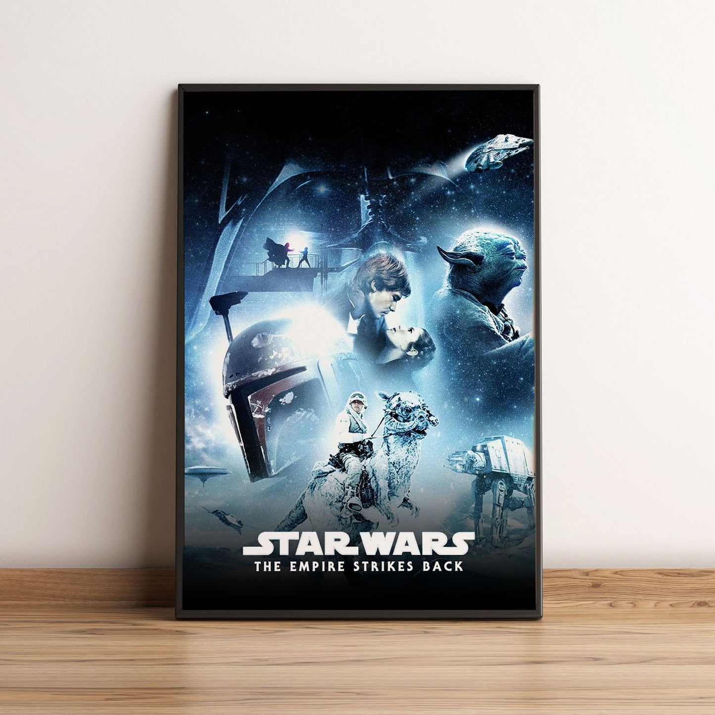 Flex Designs Poster Star Wars Episode V - The Empire Strikes Back Classic 5 x 7" Home Goods - Movie 1980 Movie Poster