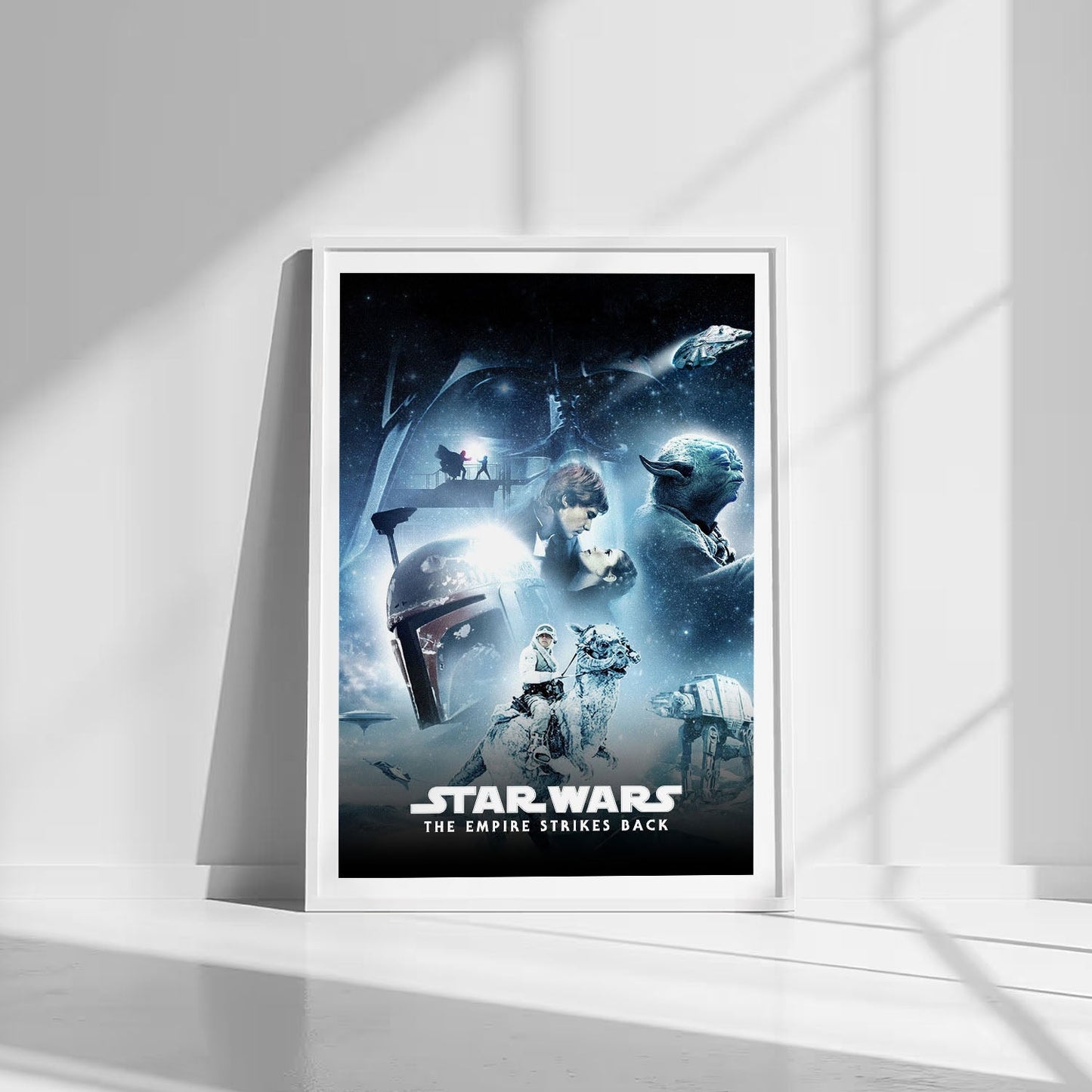 Flex Designs Poster Star Wars Episode V - The Empire Strikes Back Classic 8 x 10" Home Goods - Movie 1980 Movie Poster