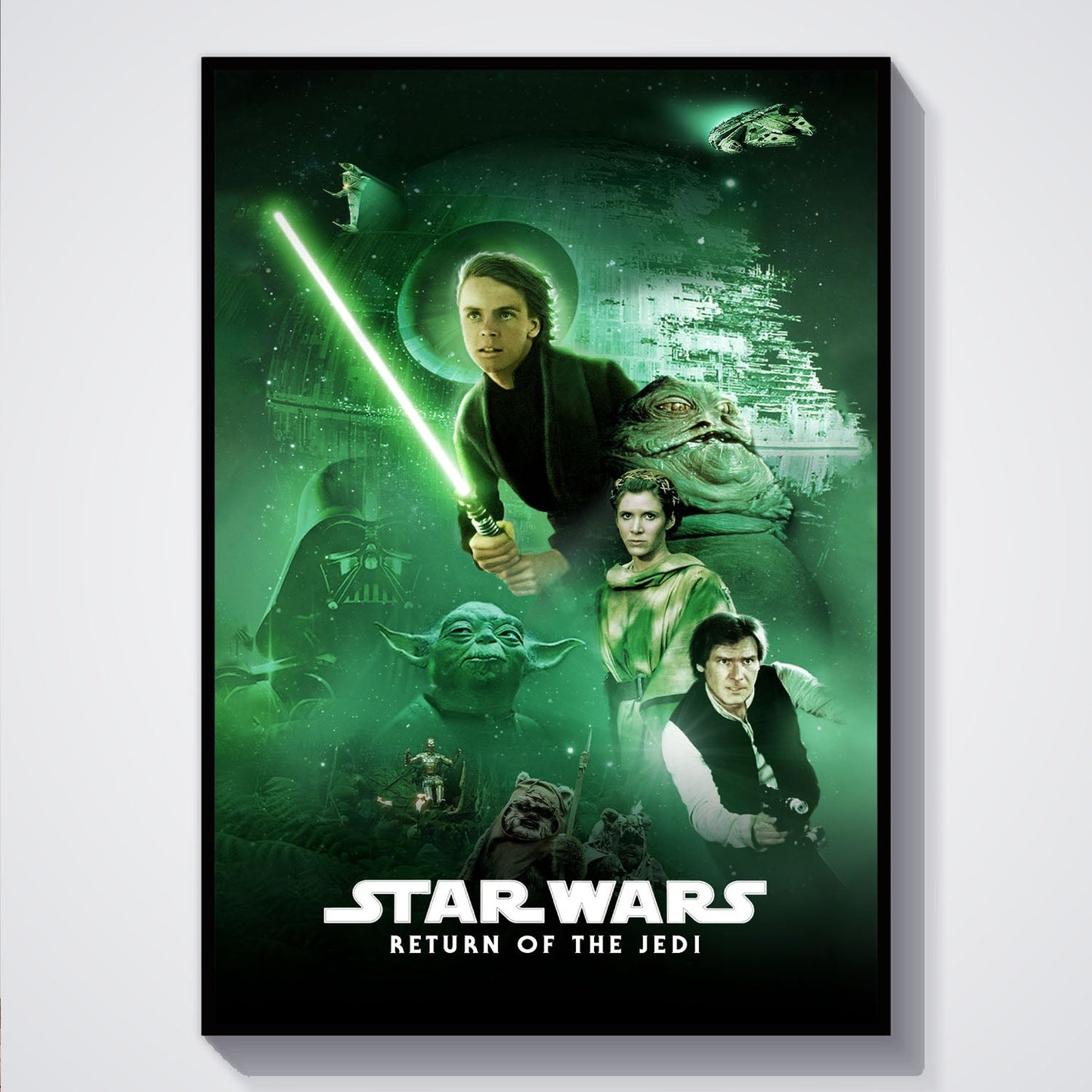 Flex Designs Poster Star Wars Episode VI - Return of the Jedi Classic 5 x 7" Home Goods - Movie 1983 Movie Poster
