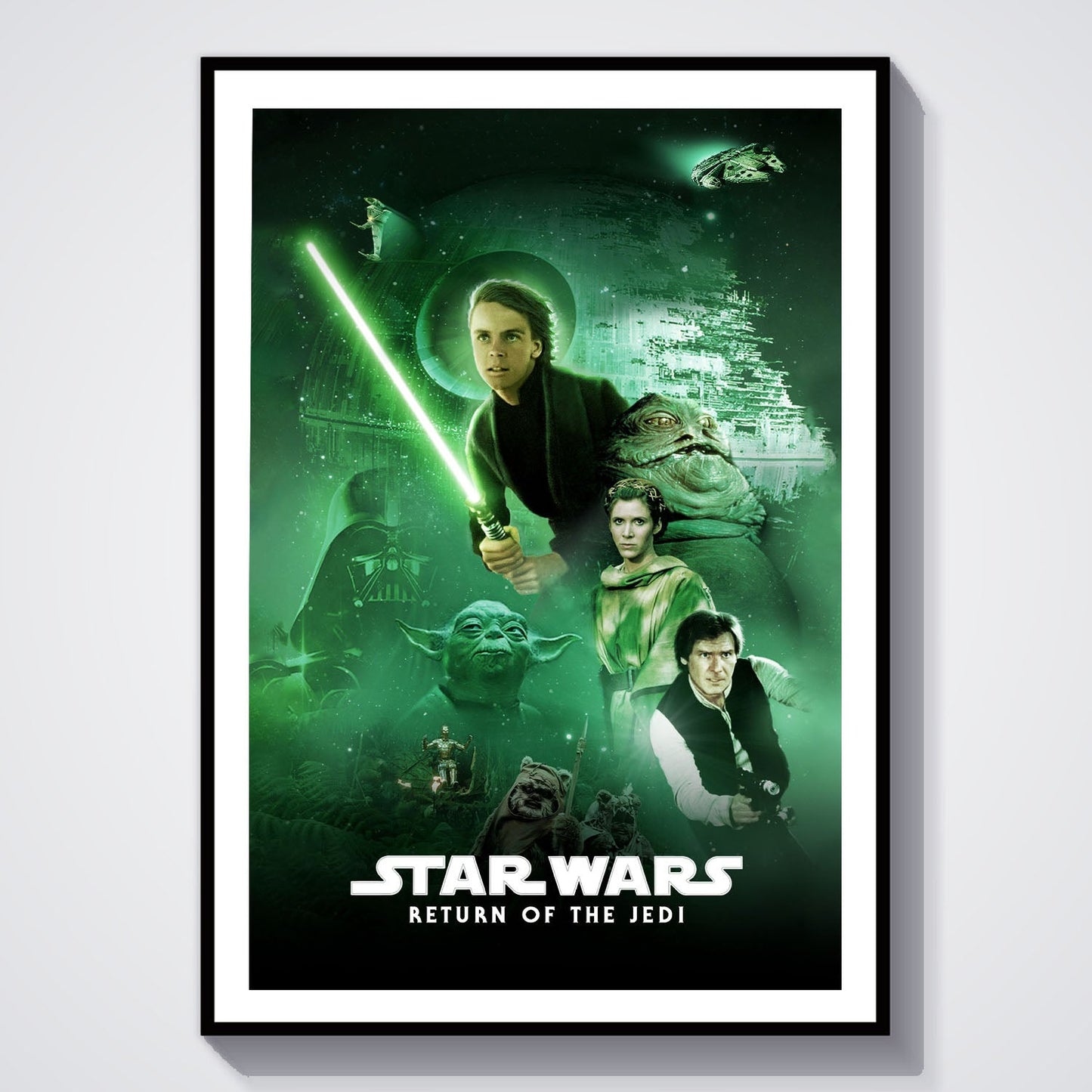 Flex Designs Poster Star Wars Episode VI - Return of the Jedi Classic 8 x 10" Home Goods - Movie 1983 Movie Poster