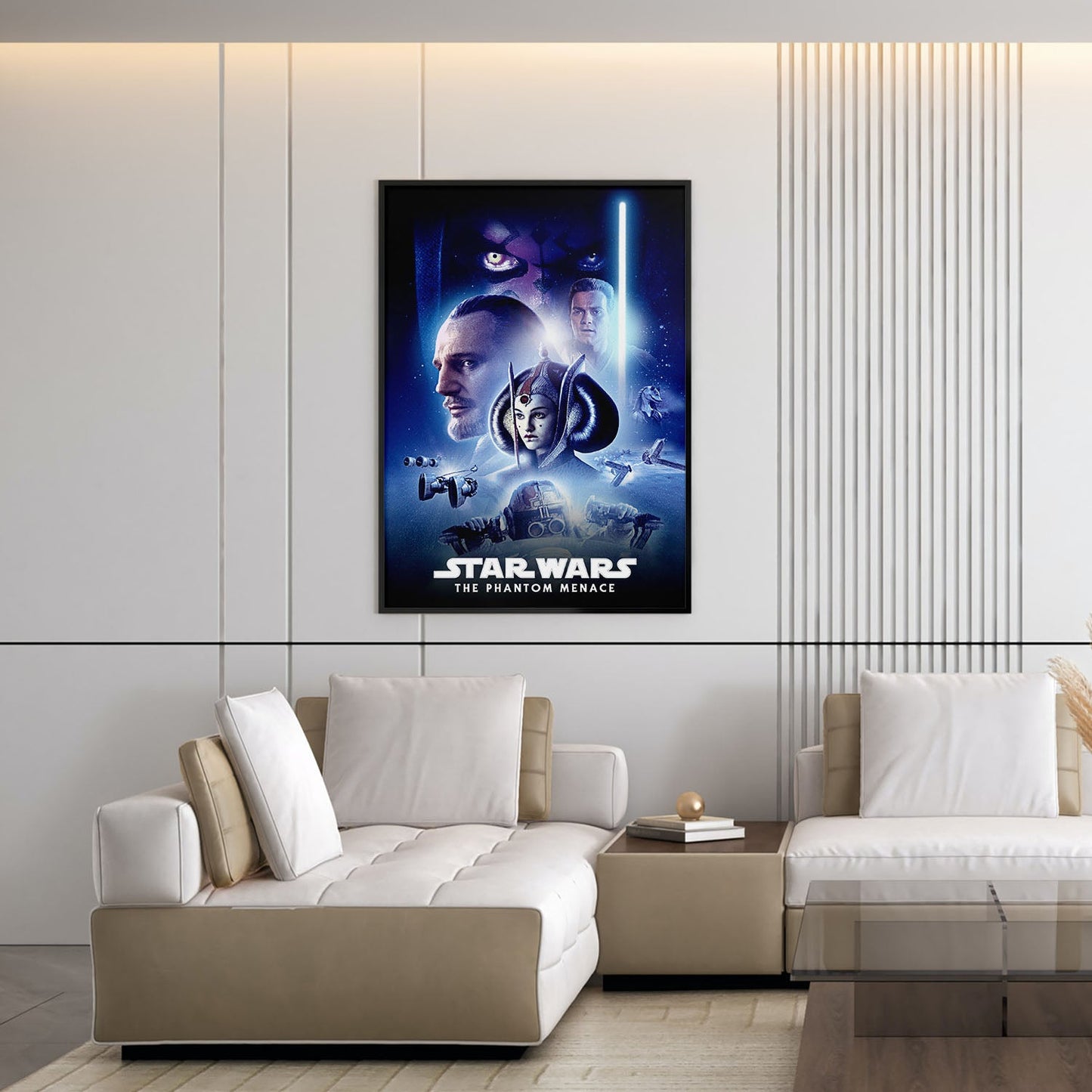 Flex Designs Poster Star Wars Episode I - The Phantom Menace Classic 5 x 7" Home Goods - Movie 1999 Movie Poster