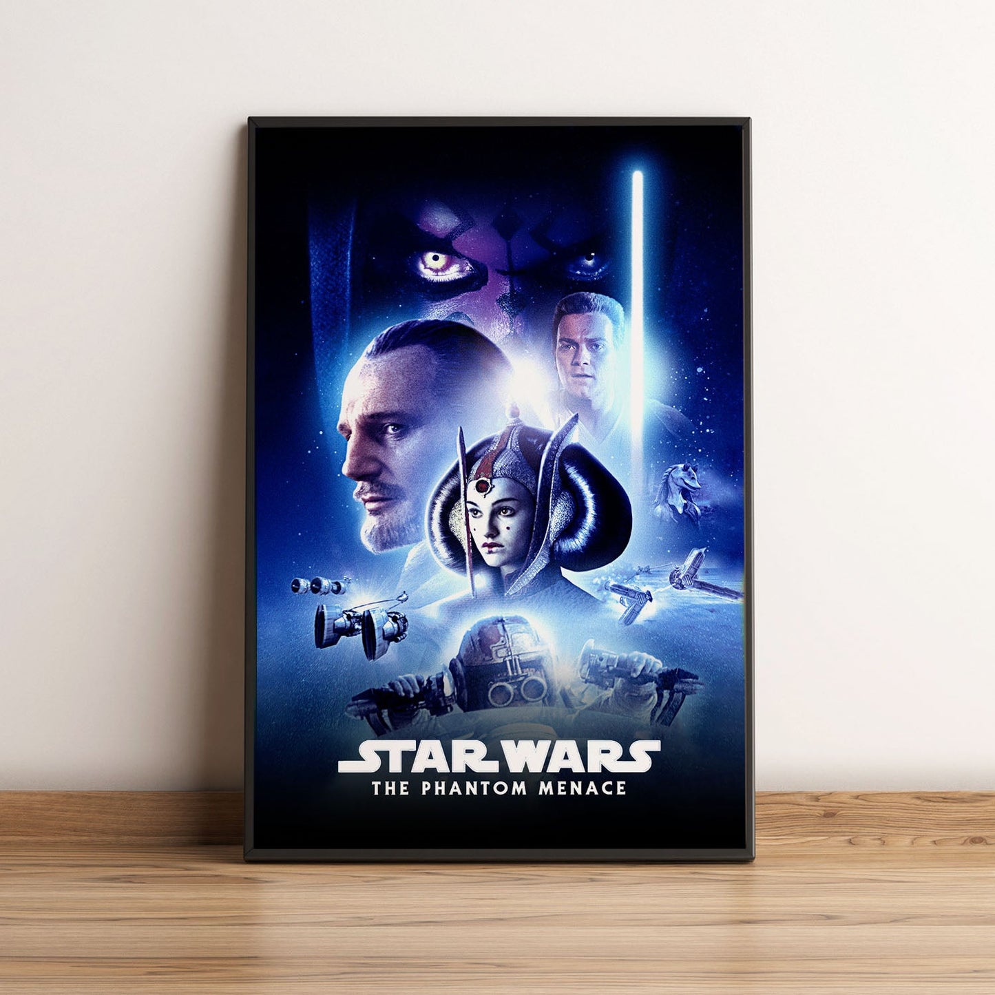Flex Designs Poster Star Wars Episode I - The Phantom Menace Classic 5 x 7" Home Goods - Movie 1999 Movie Poster