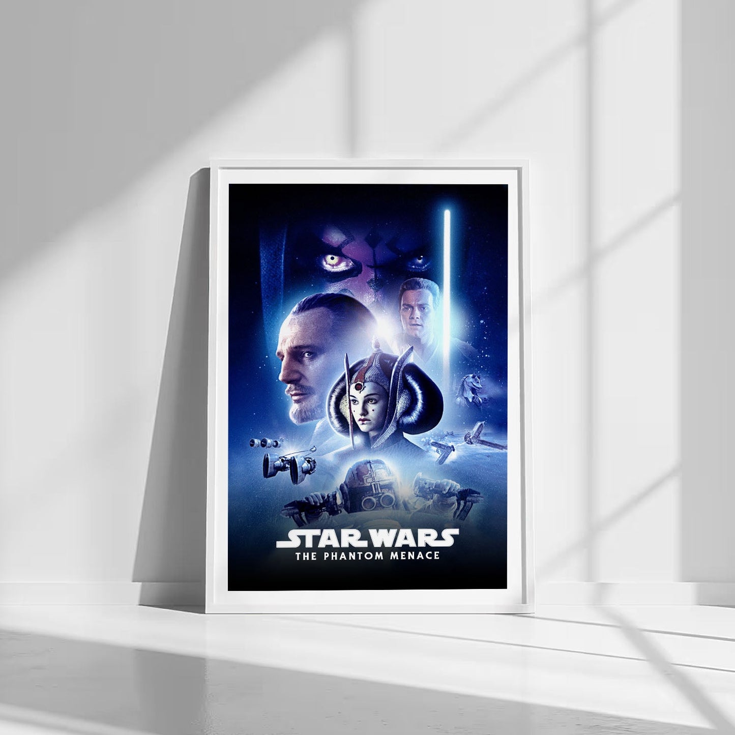 Flex Designs Poster Star Wars Episode I - The Phantom Menace Classic 8 x 10" Home Goods - Movie 1999 Movie Poster