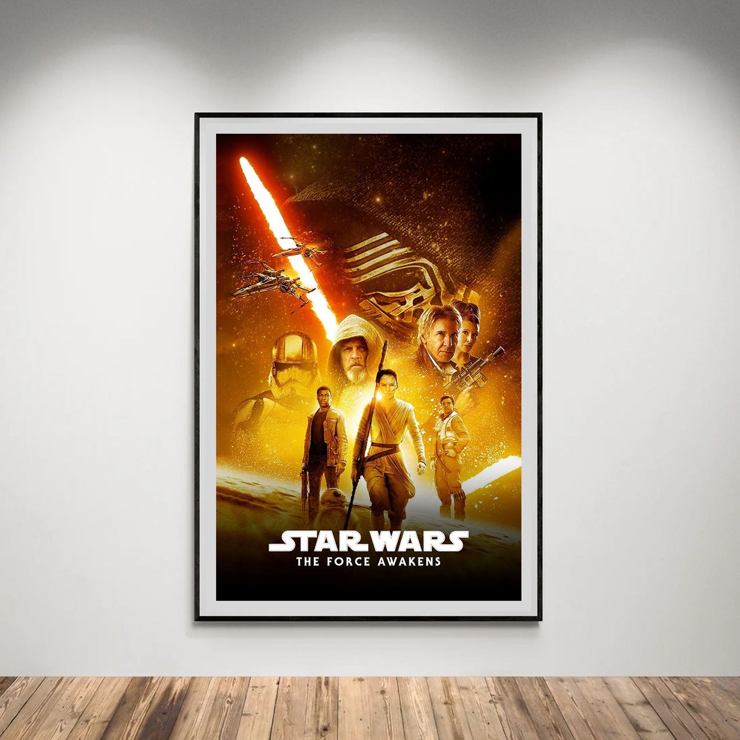 Flex Designs Poster Star Wars Episode VII - The Force Awakens Classic 5 x 7" Home Goods - Movie 2015 Movie Poster