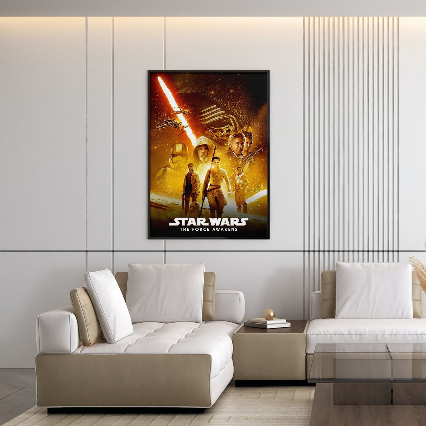 Flex Designs Poster Star Wars Episode VII - The Force Awakens Classic 5 x 7" Home Goods - Movie 2015 Movie Poster