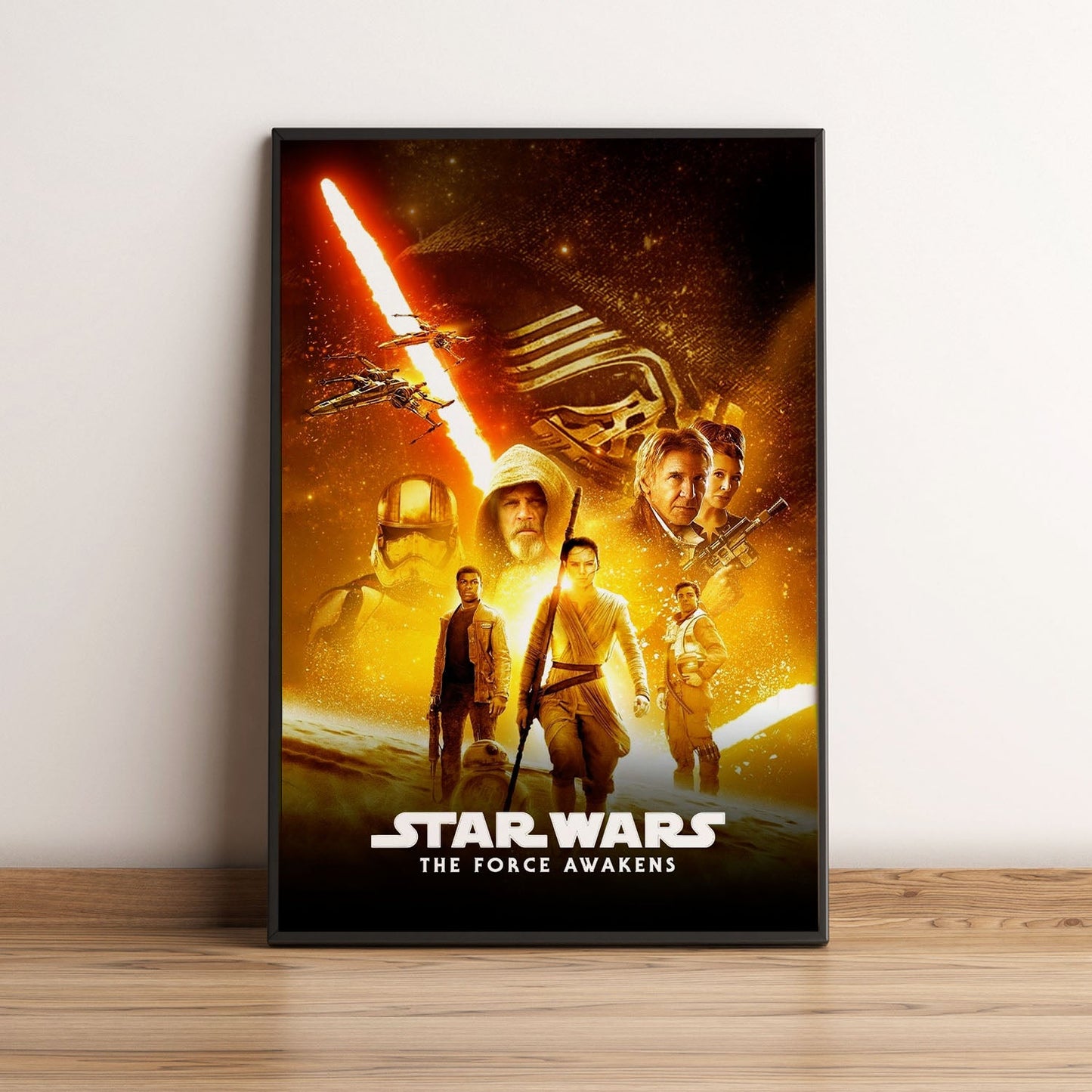 Flex Designs Poster Star Wars Episode VII - The Force Awakens Classic 5 x 7" Home Goods - Movie 2015 Movie Poster