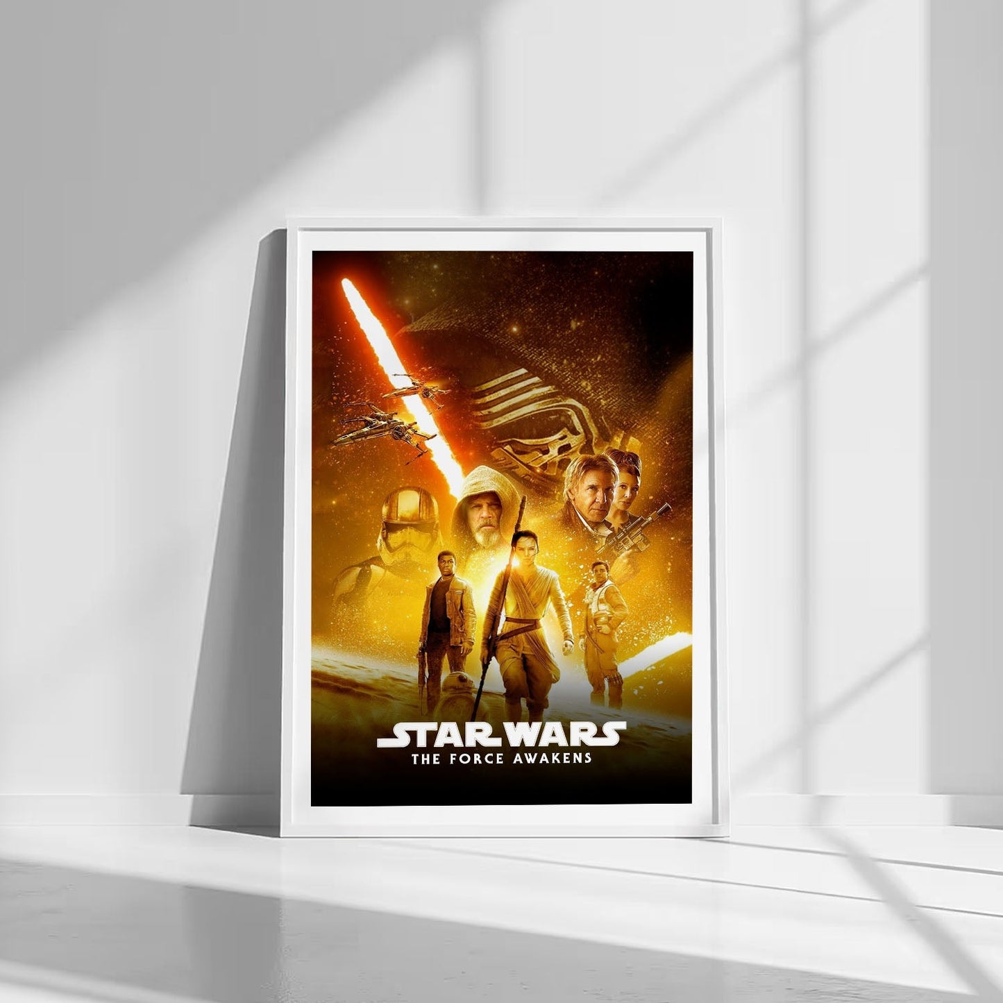 Flex Designs Poster Star Wars Episode VII - The Force Awakens Classic 8 x 10" Home Goods - Movie 2015 Movie Poster