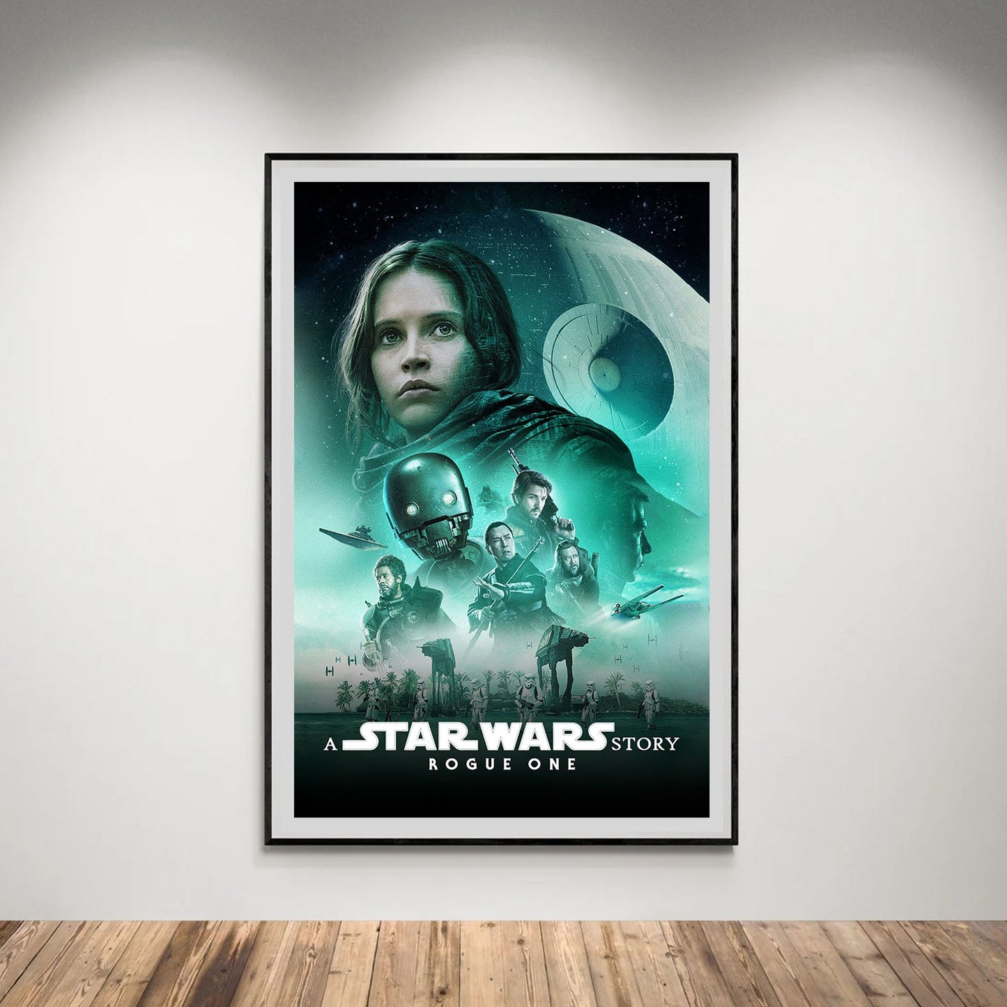 Flex Designs Poster Rogue One A Star Wars Story Classic 5 x 7" Home Goods - Movie 2016 Movie Poster