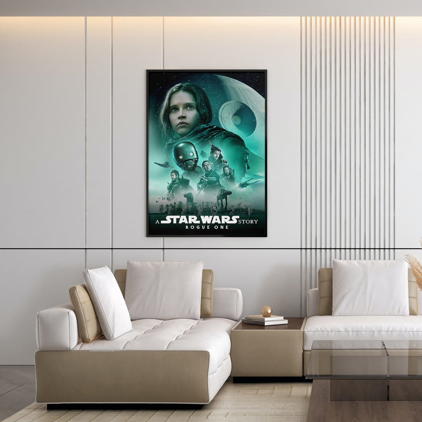 Flex Designs Poster Rogue One A Star Wars Story Classic 5 x 7" Home Goods - Movie 2016 Movie Poster