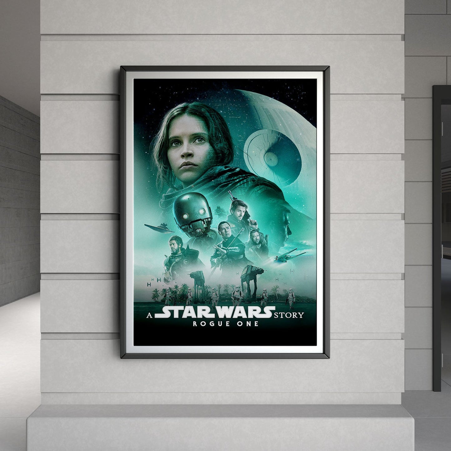 Flex Designs Poster Rogue One A Star Wars Story Classic 8 x 10" Home Goods - Movie 2016 Movie Poster