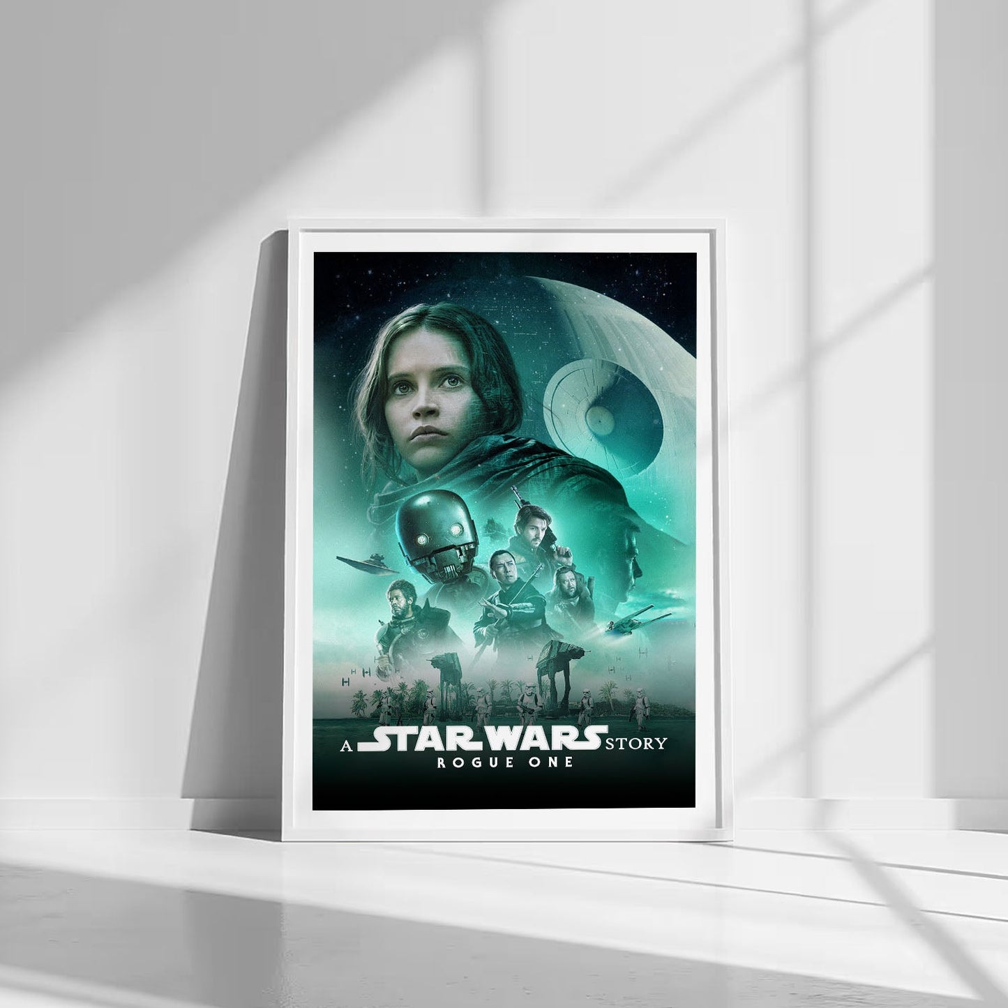 Flex Designs Poster Rogue One A Star Wars Story Classic 8 x 10" Home Goods - Movie 2016 Movie Poster