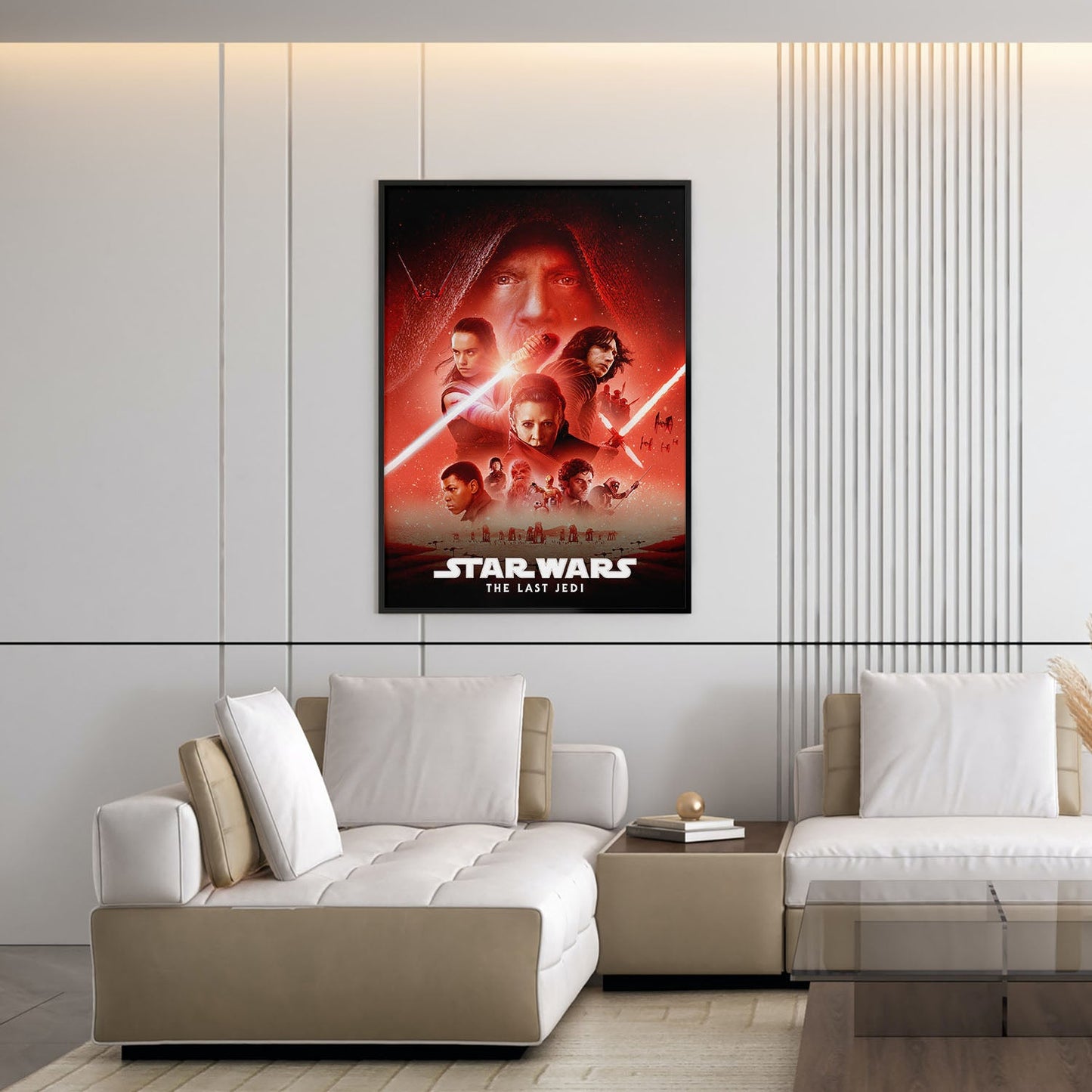 Flex Designs Poster Star Wars Episode VIII - The Last Jedi Classic 5 x 7" Home Goods - Movie 2017 Movie Poster