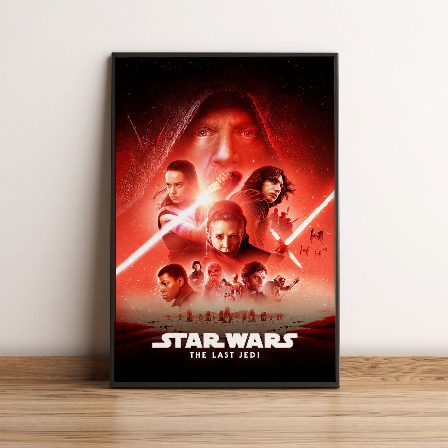 Flex Designs Poster Star Wars Episode VIII - The Last Jedi Classic 5 x 7" Home Goods - Movie 2017 Movie Poster