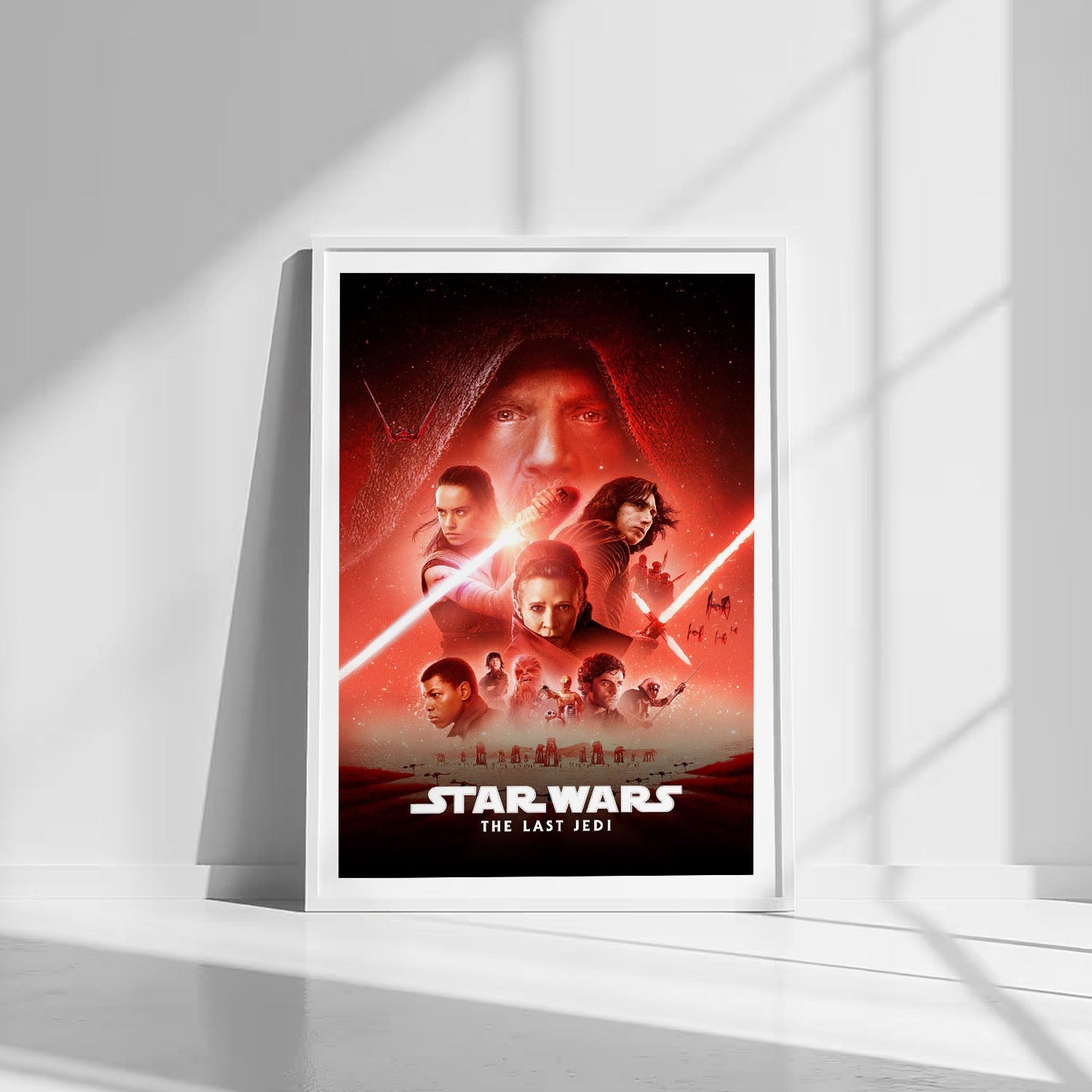 Flex Designs Poster Star Wars Episode VIII - The Last Jedi Classic 8 x 10" Home Goods - Movie 2017 Movie Poster