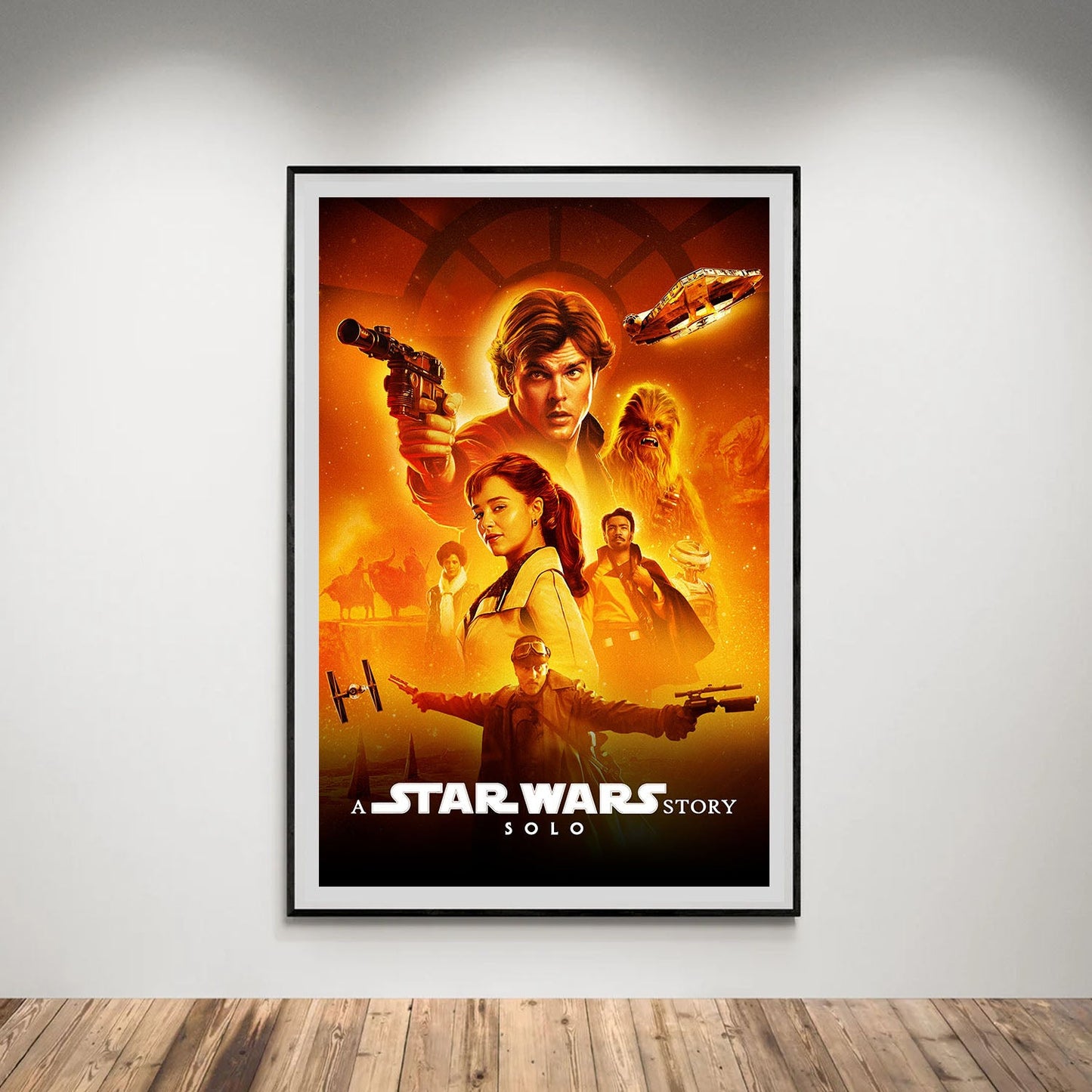 Flex Designs Poster Solo A Star Wars Story Classic 5 x 7" Home Goods - Movie 2018 Movie Poster