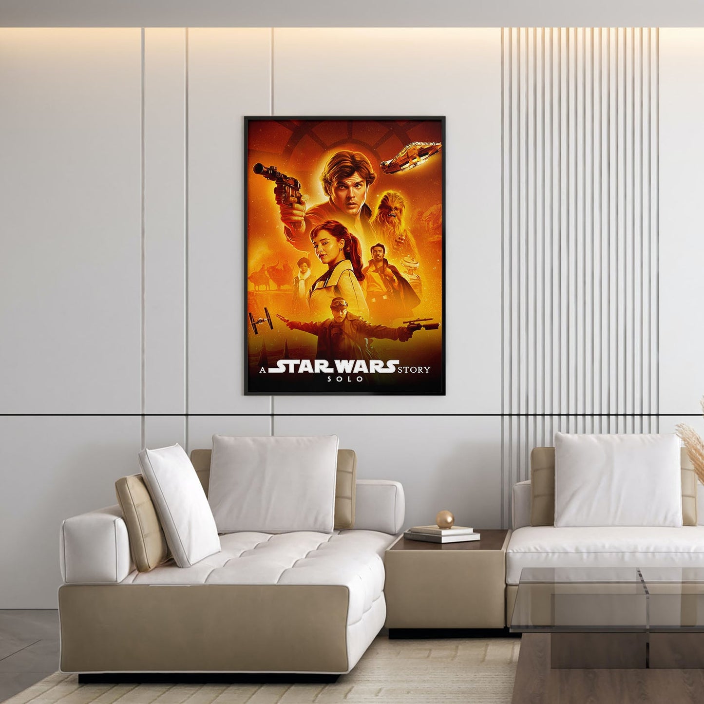 Flex Designs Poster Solo A Star Wars Story Classic 5 x 7" Home Goods - Movie 2018 Movie Poster