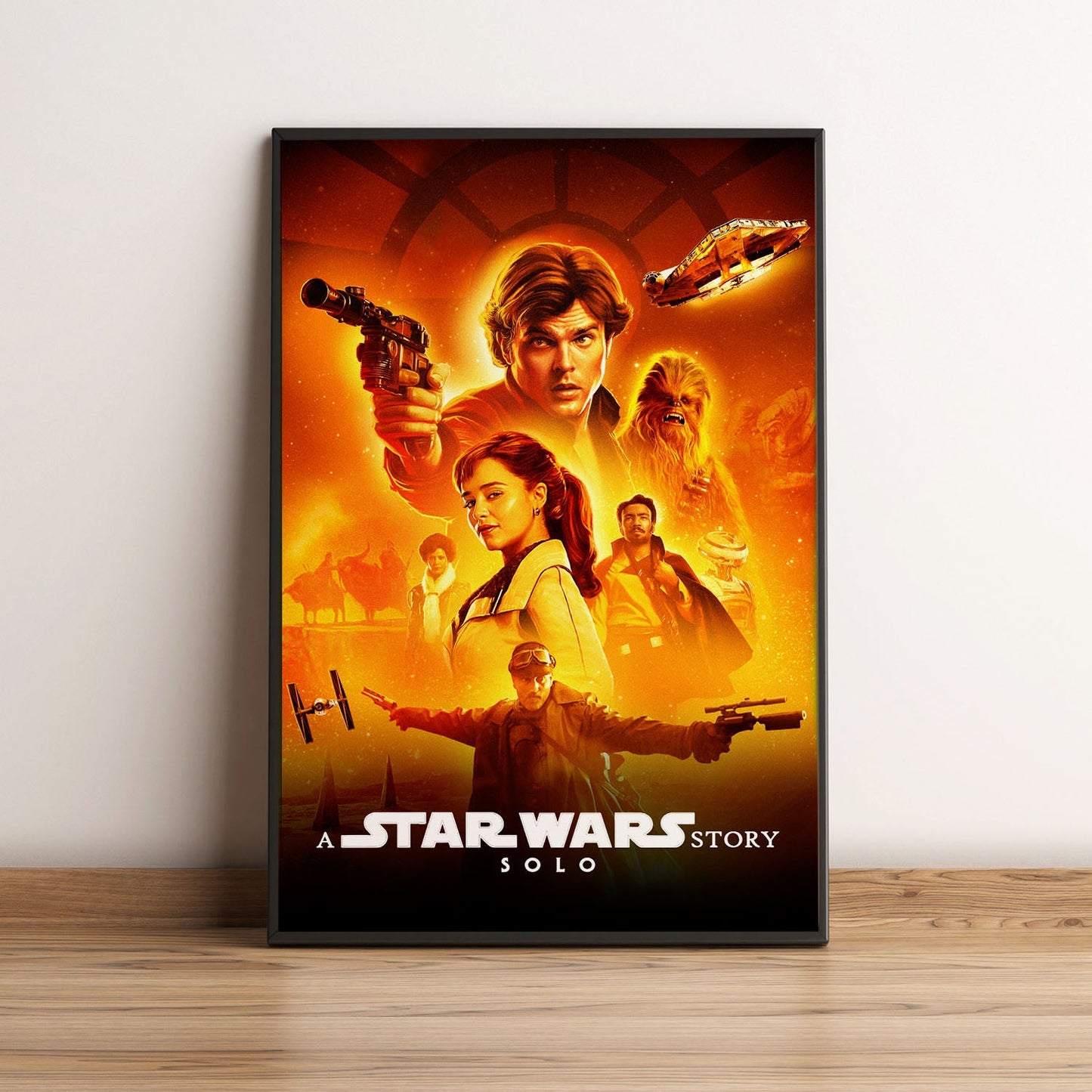 Flex Designs Poster Solo A Star Wars Story Classic 5 x 7" Home Goods - Movie 2018 Movie Poster