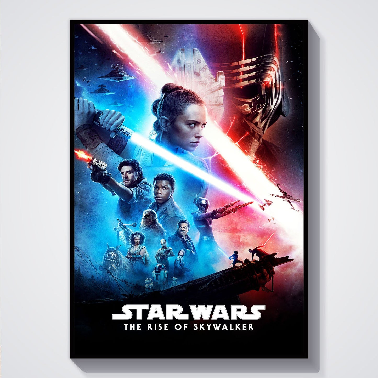 Flex Designs Poster Star Wars Episode IX - The Rise of Skywalker Classic 5 x 7" Home Goods - Movie 2019 Movie Poster