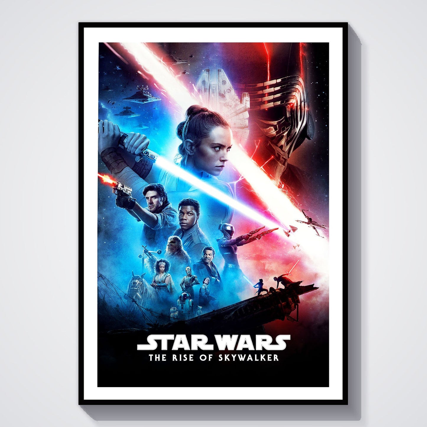 Flex Designs Poster Star Wars Episode IX - The Rise of Skywalker Classic 8 x 10" Home Goods - Movie 2019 Movie Poster