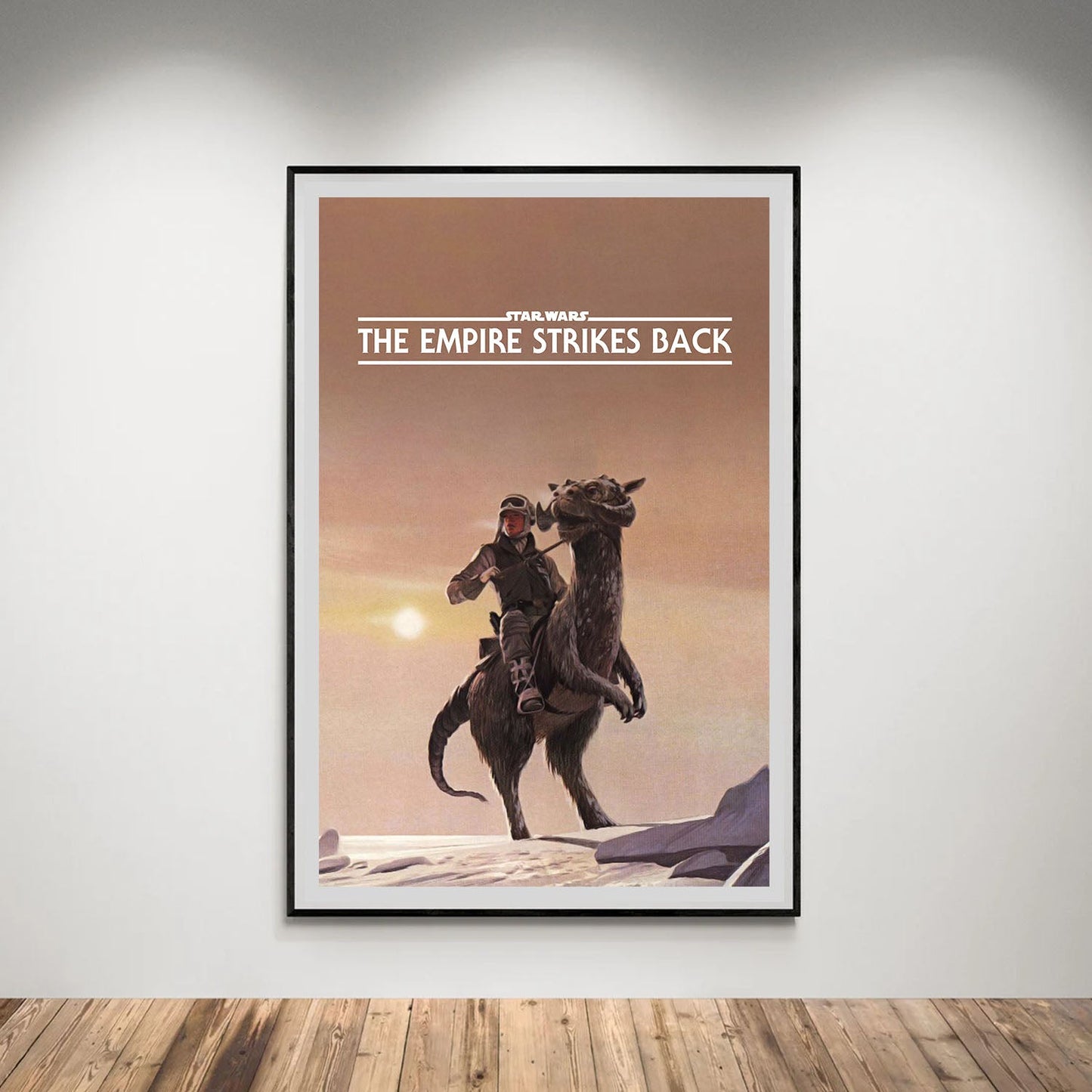 Flex Designs Poster Star Wars Episode V - The Empire Strikes Back Minimalist 5 x 7" Home Goods - Movie 1980 Movie Poster
