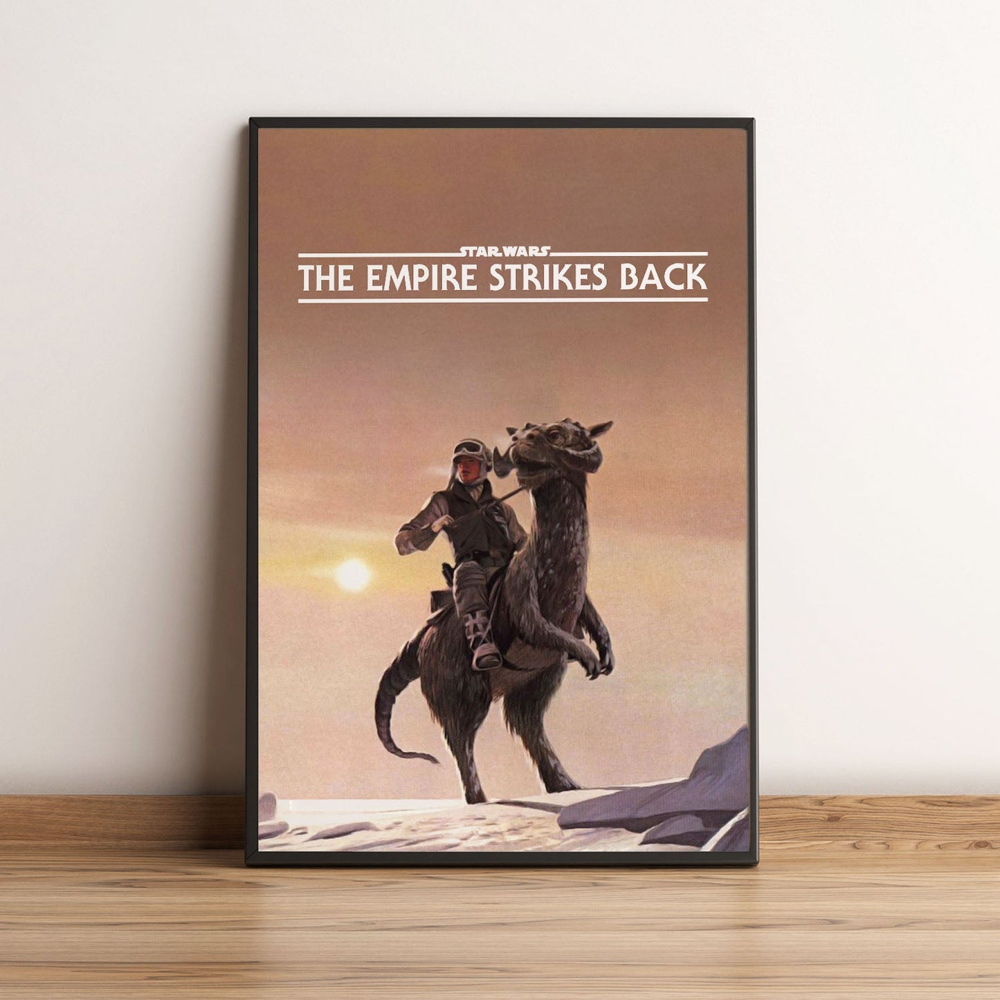 Flex Designs Poster Star Wars Episode V - The Empire Strikes Back Minimalist 5 x 7" Home Goods - Movie 1980 Movie Poster