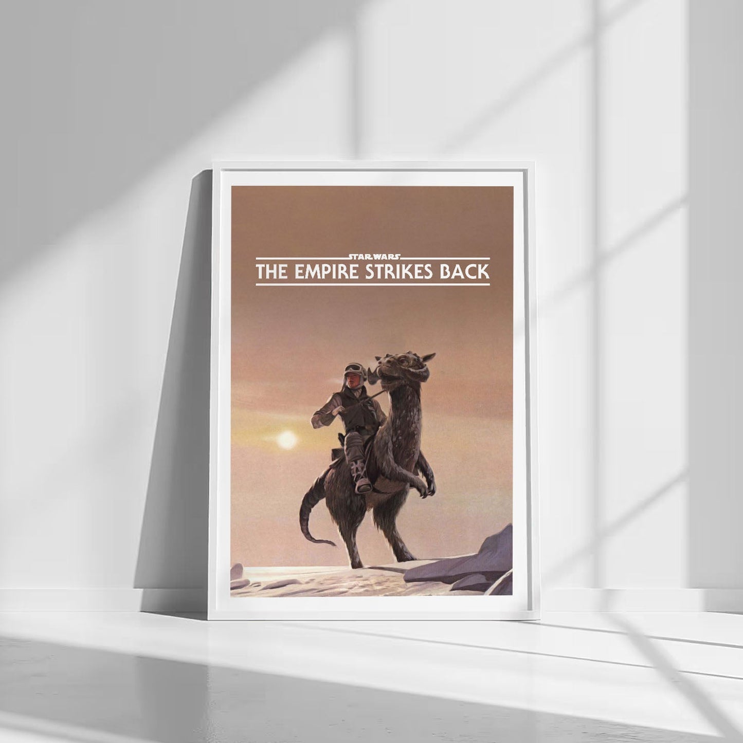 Flex Designs Poster Star Wars Episode V - The Empire Strikes Back Minimalist 8 x 10" Home Goods - Movie 1980 Movie Poster