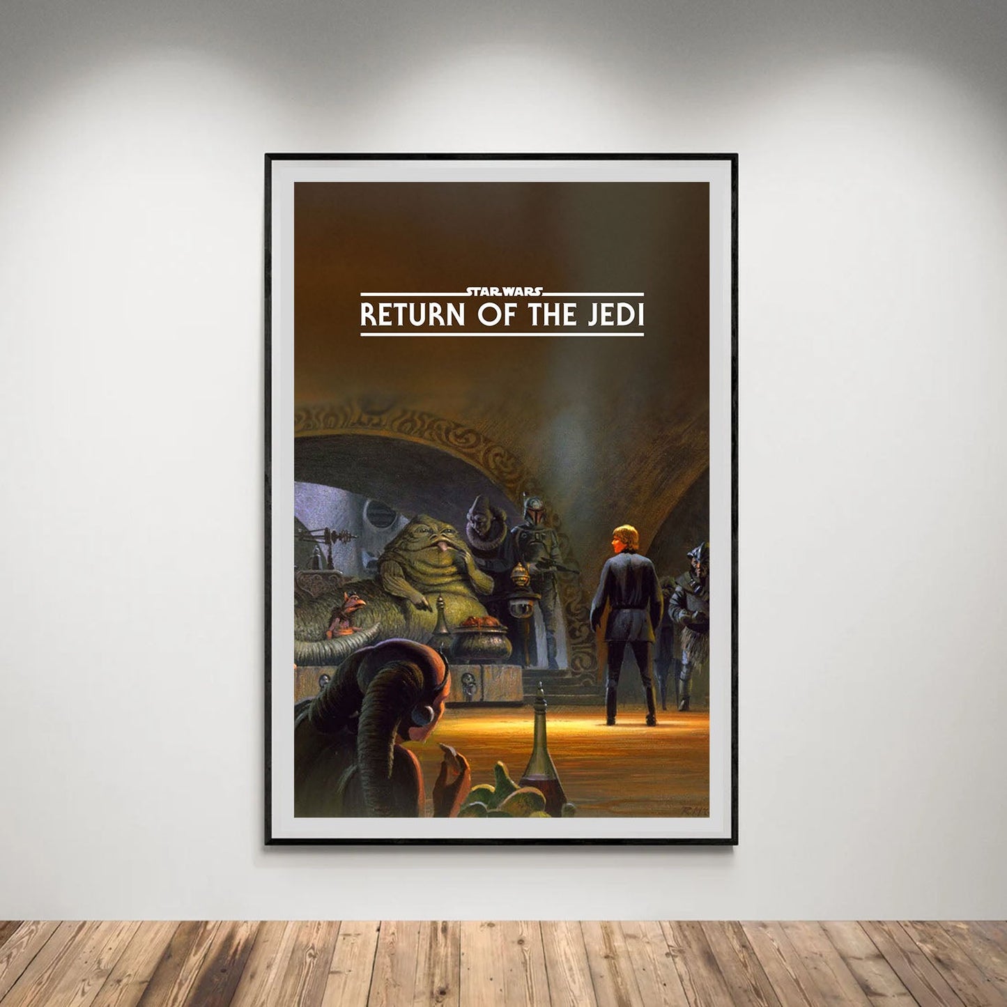 Flex Designs Poster Star Wars Episode VI - Return of the Jedi Minimalist 5 x 7" Home Goods - Movie 1983 Movie Poster