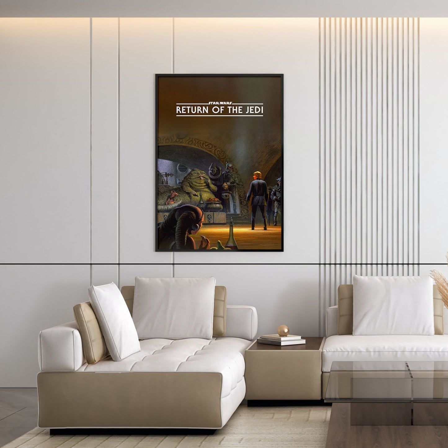 Flex Designs Poster Star Wars Episode VI - Return of the Jedi Minimalist 5 x 7" Home Goods - Movie 1983 Movie Poster