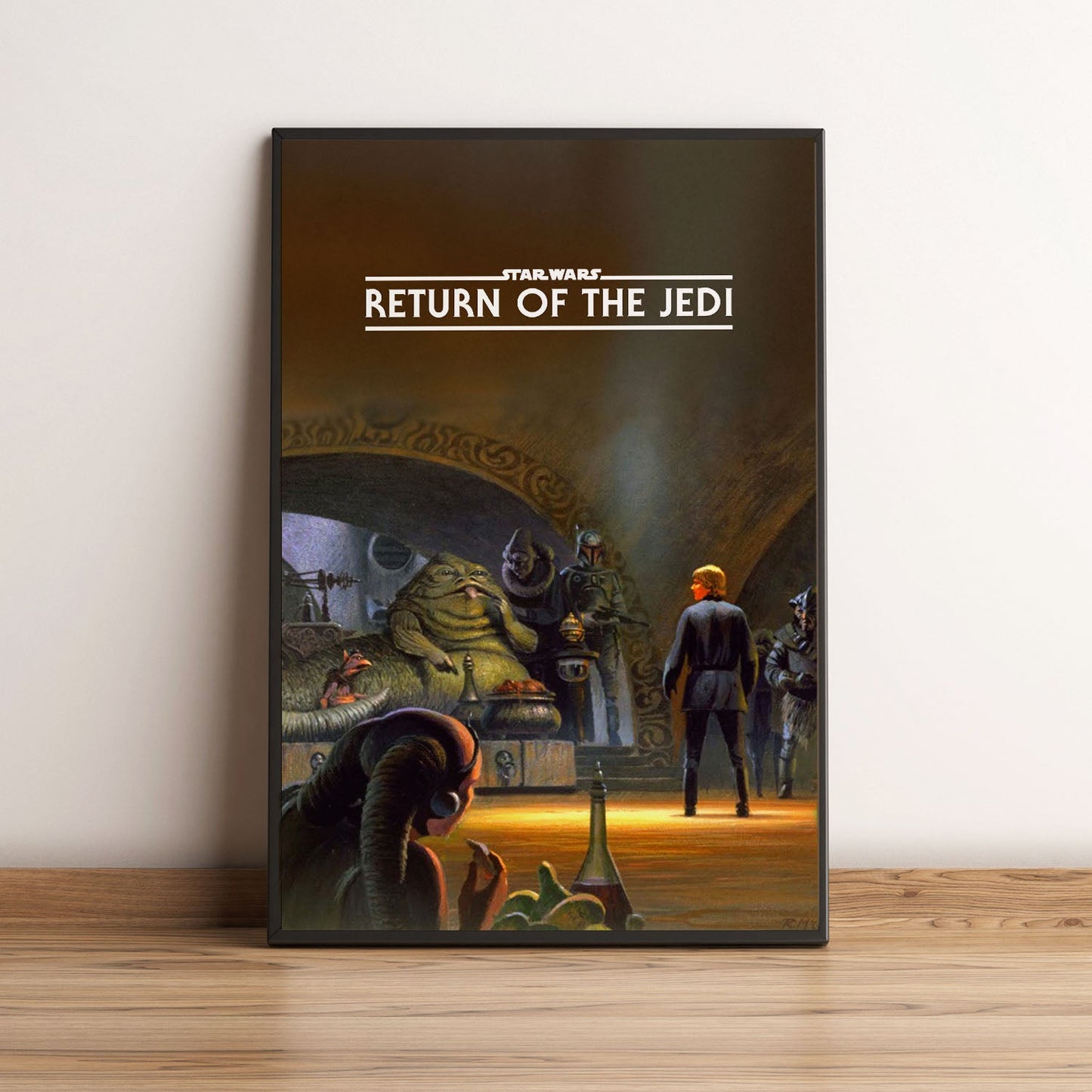 Flex Designs Poster Star Wars Episode VI - Return of the Jedi Minimalist 5 x 7" Home Goods - Movie 1983 Movie Poster
