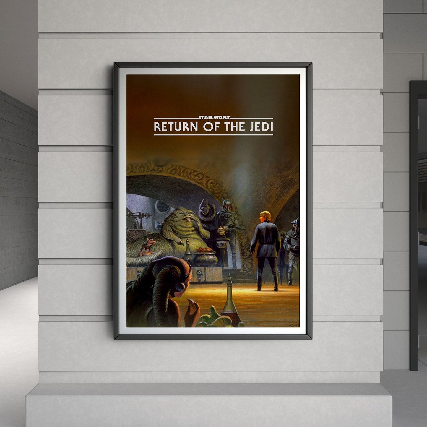 Flex Designs Poster Star Wars Episode VI - Return of the Jedi Minimalist 8 x 10" Home Goods - Movie 1983 Movie Poster