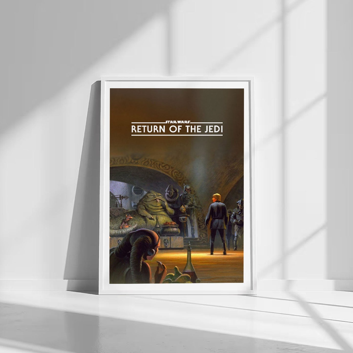 Flex Designs Poster Star Wars Episode VI - Return of the Jedi Minimalist 8 x 10" Home Goods - Movie 1983 Movie Poster