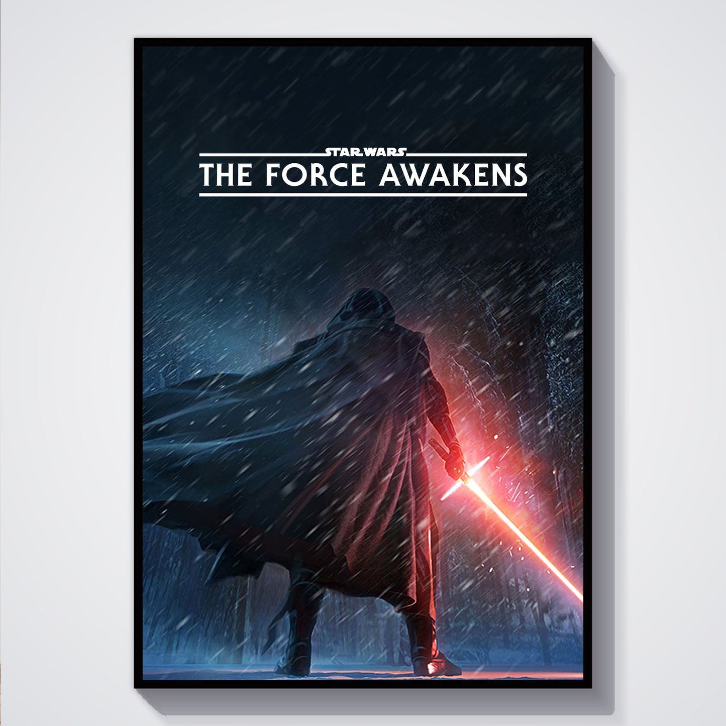 Flex Designs Poster Star Wars Episode VII - The Force Awakens Minimalist 5 x 7" Home Goods - Movie 2015 Movie Poster
