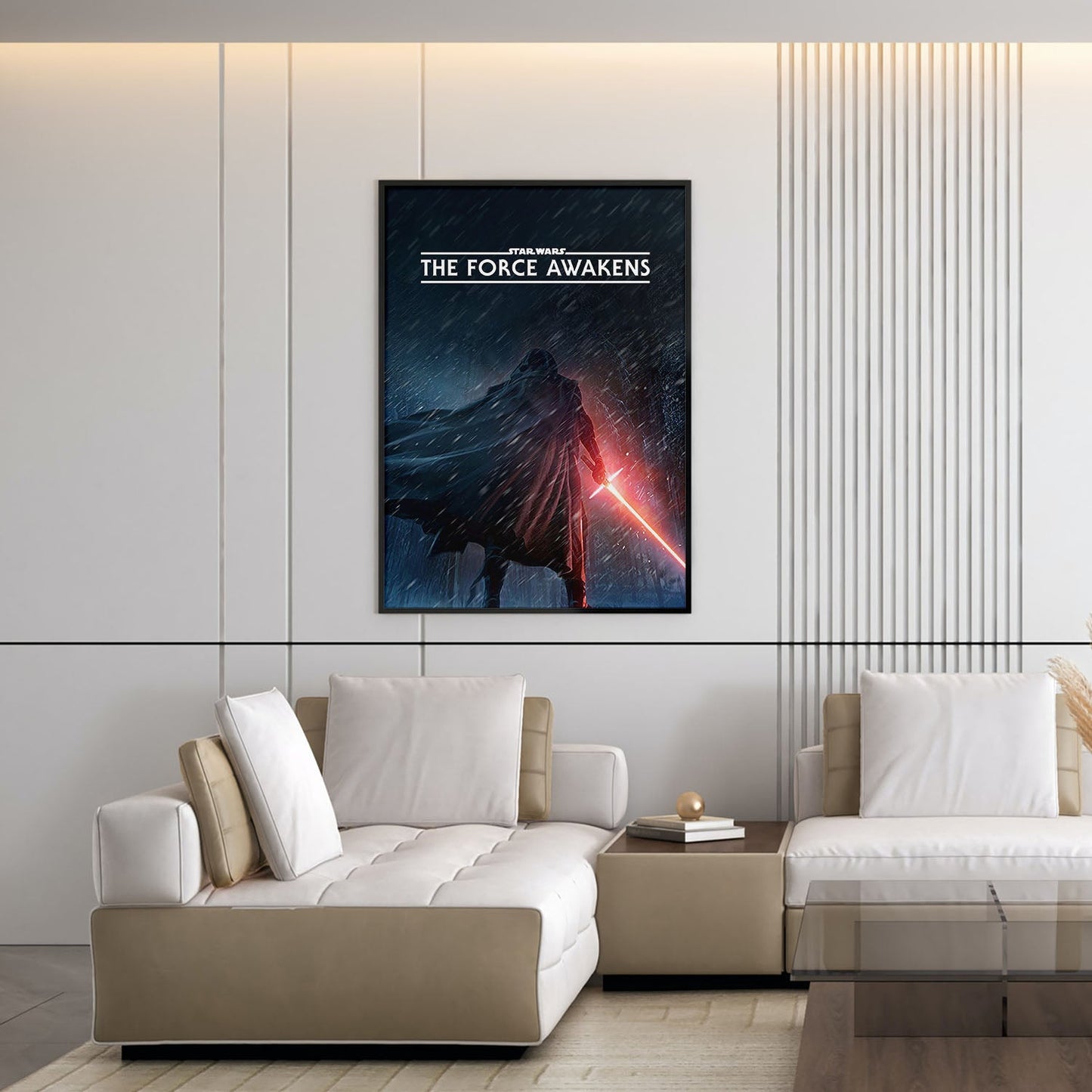 Flex Designs Poster Star Wars Episode VII - The Force Awakens Minimalist 5 x 7" Home Goods - Movie 2015 Movie Poster