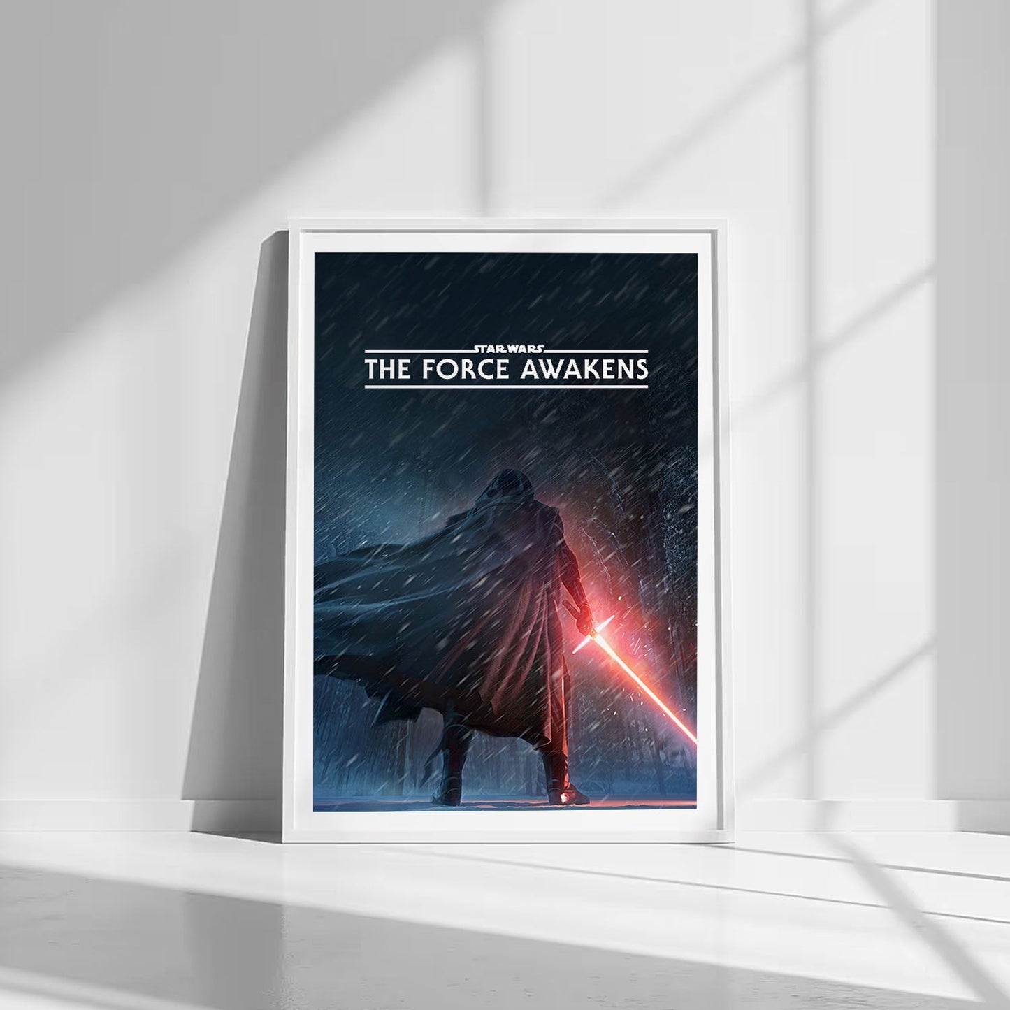 Flex Designs Poster Star Wars Episode VII - The Force Awakens Minimalist 8 x 10" Home Goods - Movie 2015 Movie Poster