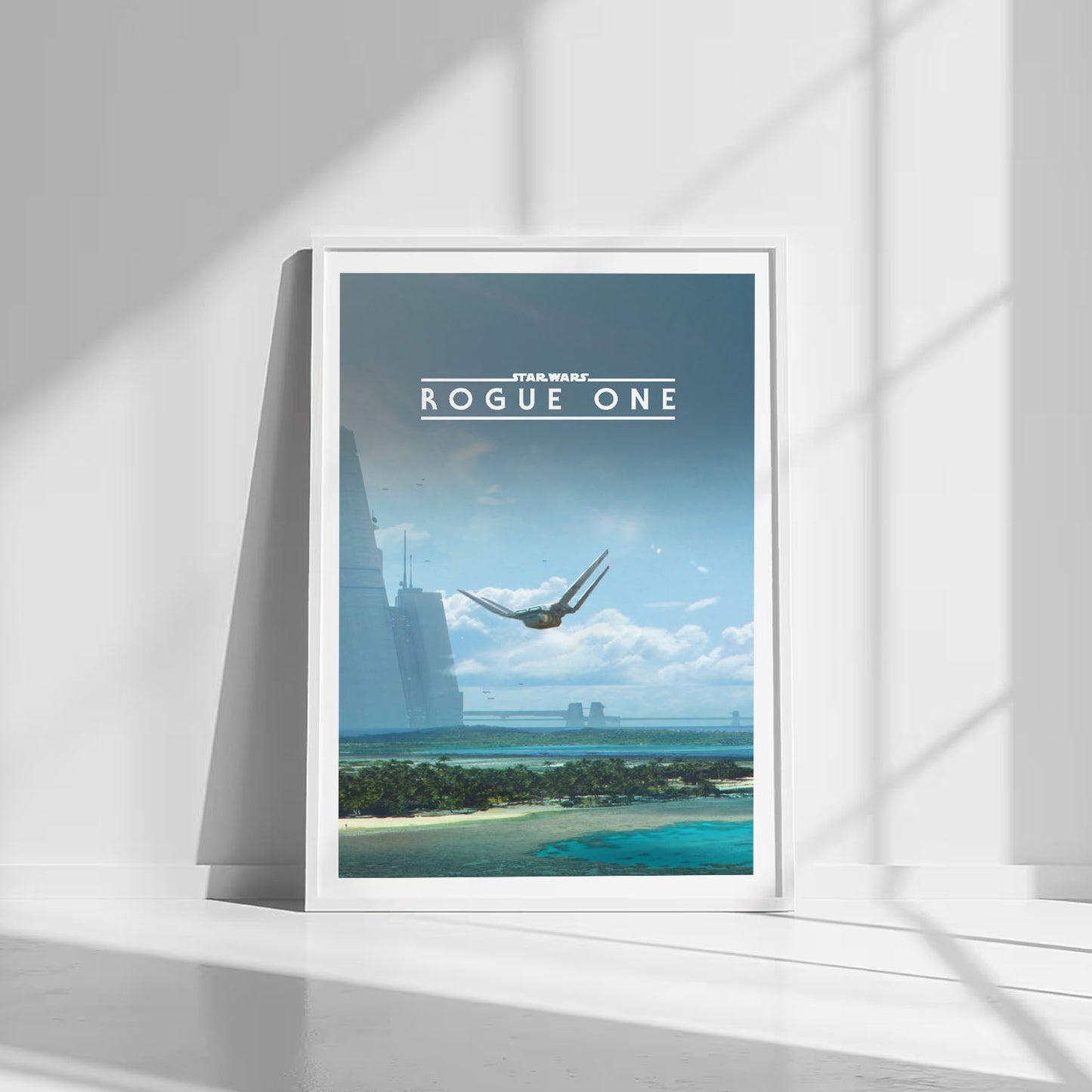 Flex Designs Poster Rogue One A Star Wars Story Minimalist 8 x 10" Home Goods - Movie 2016 Movie Poster