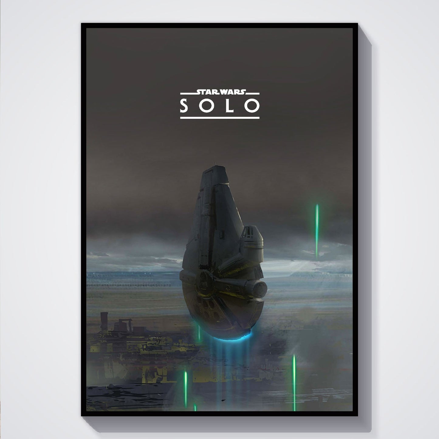 Flex Designs Poster Solo A Star Wars Story Minimalist 5 x 7" Home Goods - Movie 2018 Movie Poster
