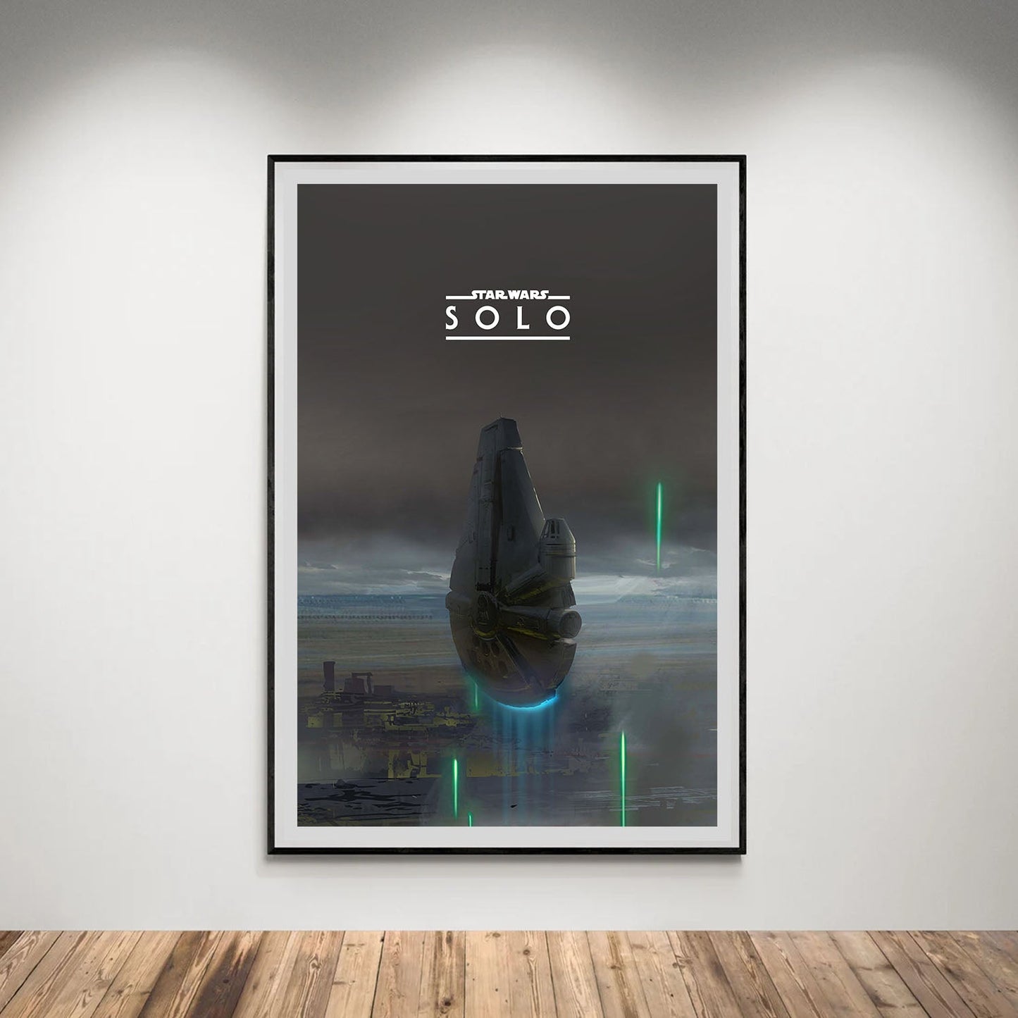 Flex Designs Poster Solo A Star Wars Story Minimalist 5 x 7" Home Goods - Movie 2018 Movie Poster