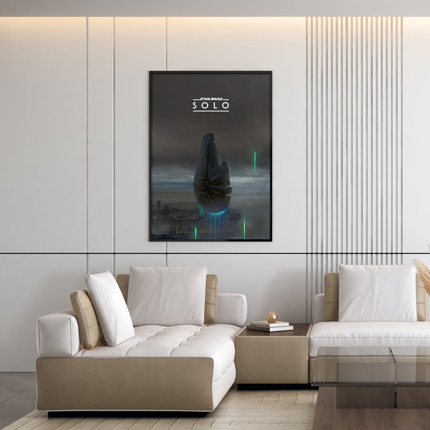Flex Designs Poster Solo A Star Wars Story Minimalist 5 x 7" Home Goods - Movie 2018 Movie Poster