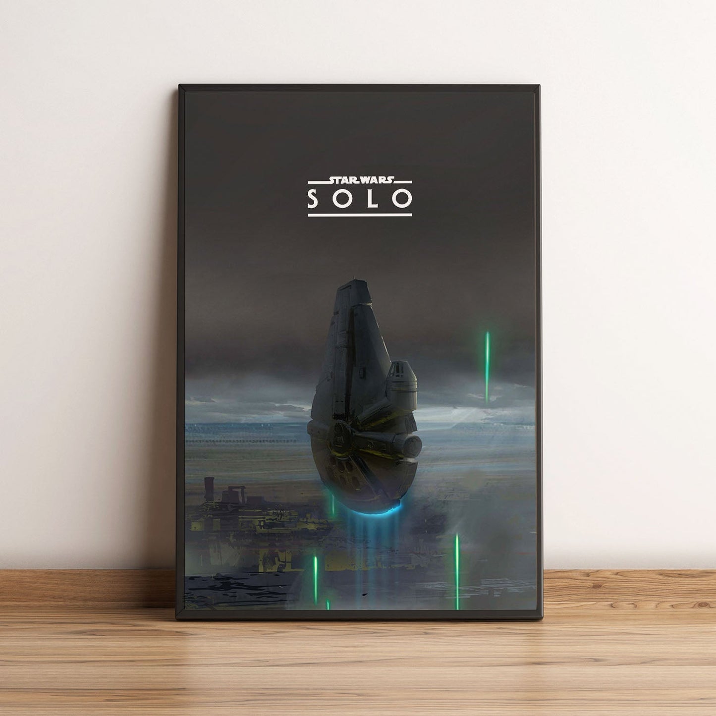 Flex Designs Poster Solo A Star Wars Story Minimalist 5 x 7" Home Goods - Movie 2018 Movie Poster