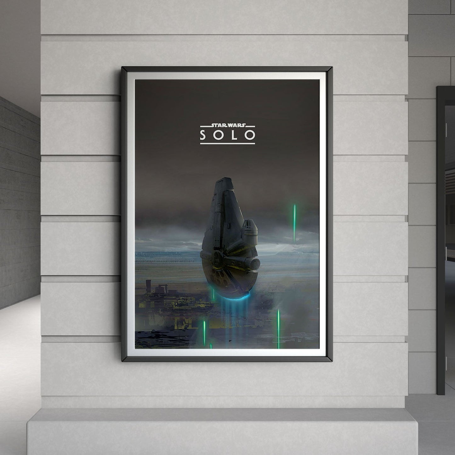 Flex Designs Poster Solo A Star Wars Story Minimalist 8 x 10" Home Goods - Movie 2018 Movie Poster
