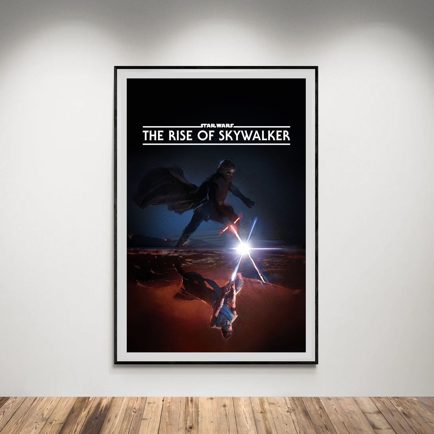 Flex Designs Poster Star Wars Episode IX - The Rise of Skywalker Minimalist 5 x 7" Home Goods - Movie 2019 Movie Poster
